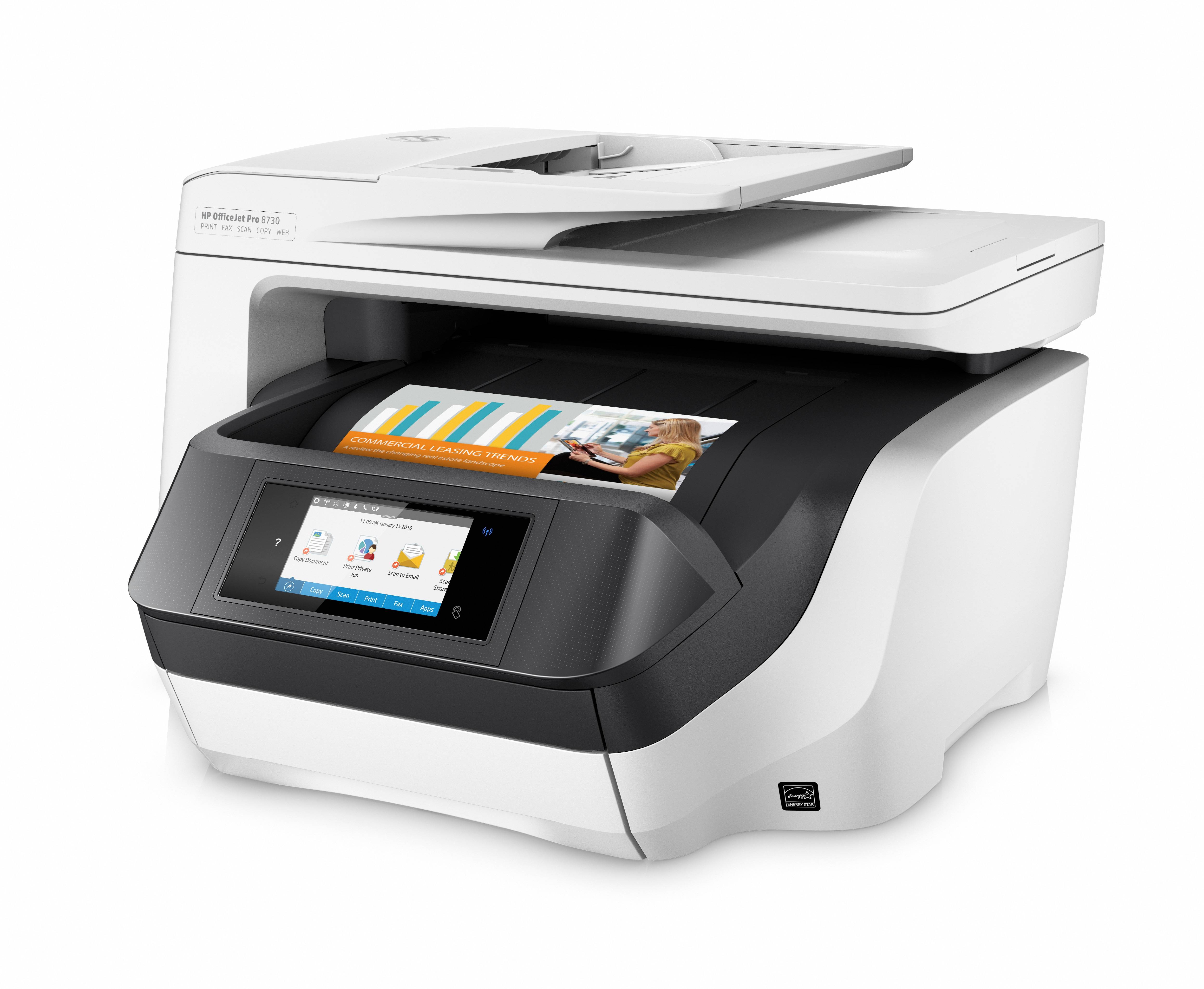 Rca Informatique - image du produit : OFFICEJET 8730 MFP PRO 35PPM A4 PRO 35PPM A4