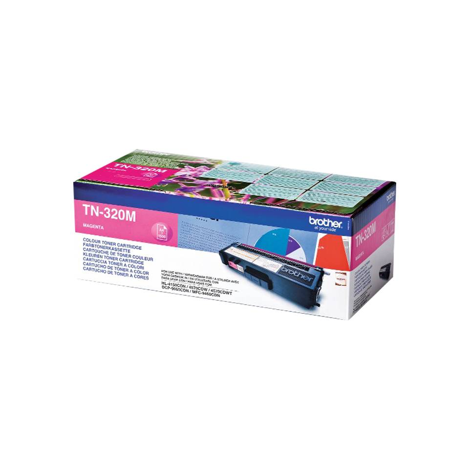 Rca Informatique - Image du produit : TN-320M TONER MAGENTA 1500 PG F/ HL4150CDN/4570CDW/4570CDWT