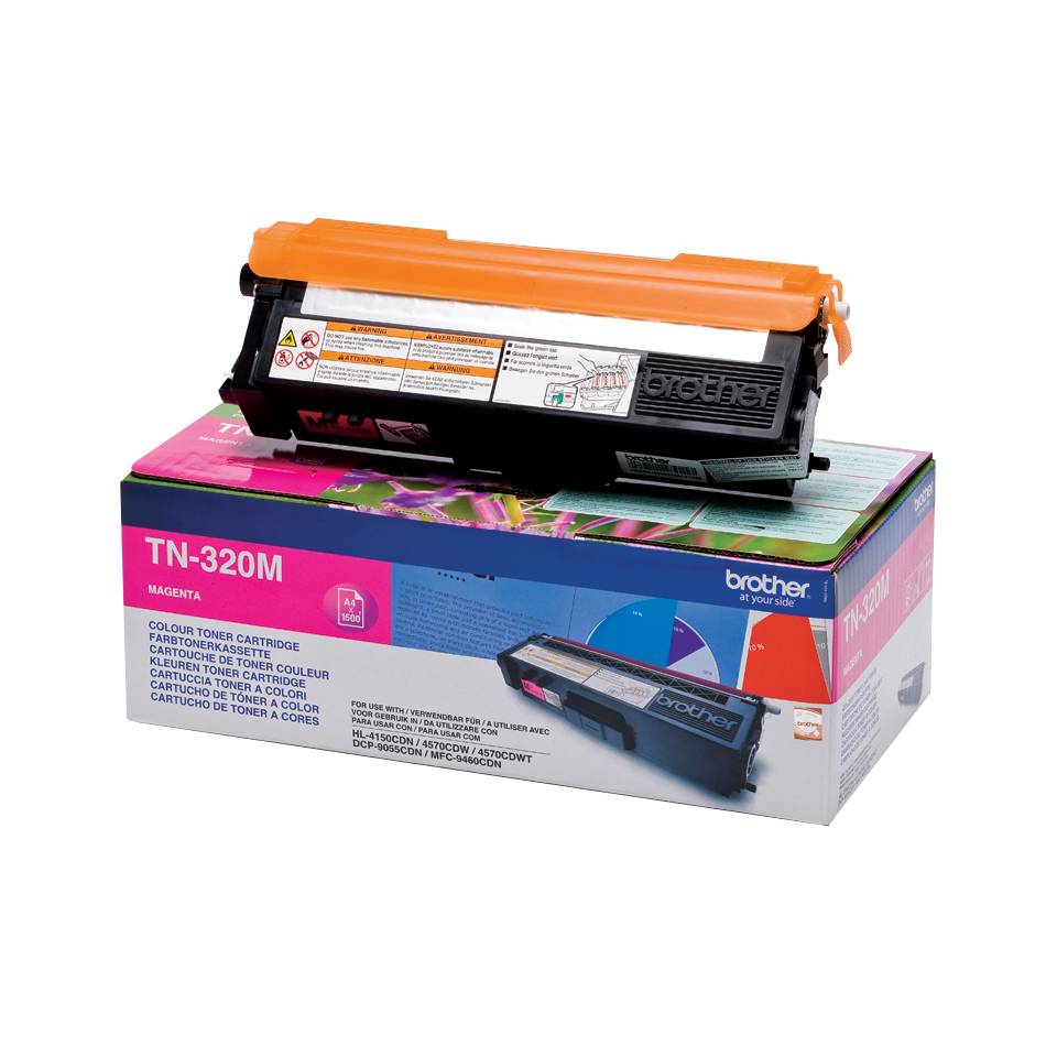 Rca Informatique - image du produit : TN-320M TONER MAGENTA 1500 PG F/ HL4150CDN/4570CDW/4570CDWT