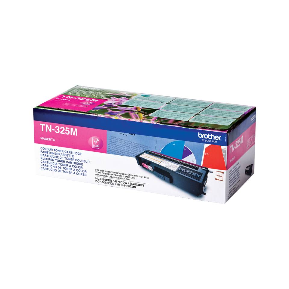 Rca Informatique - Image du produit : TN-325M TONER MAGENTA 3500 PG F/ HL4150CDN/4570CDW/4570CDWT