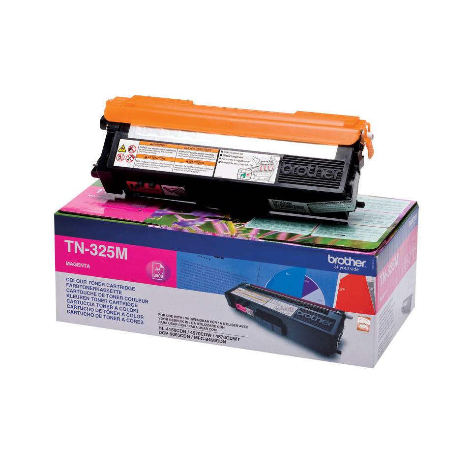 Rca Informatique - image du produit : TN-325M TONER MAGENTA 3500 PG F/ HL4150CDN/4570CDW/4570CDWT