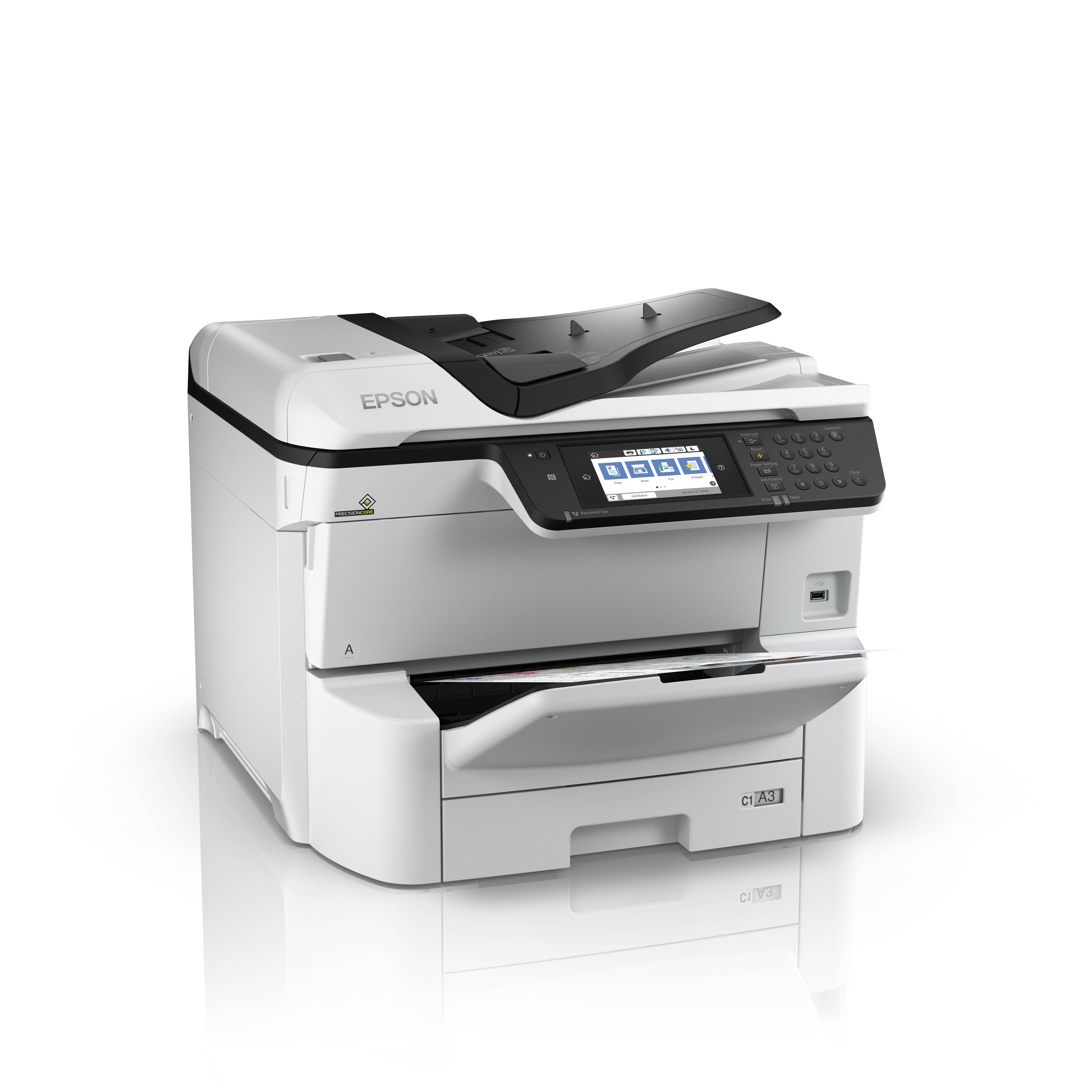 Rca Informatique - image du produit : WF-C8690DWF MFP 4800X1200DPI 24PPM NOMEM PRN/CPY/SCN/FX