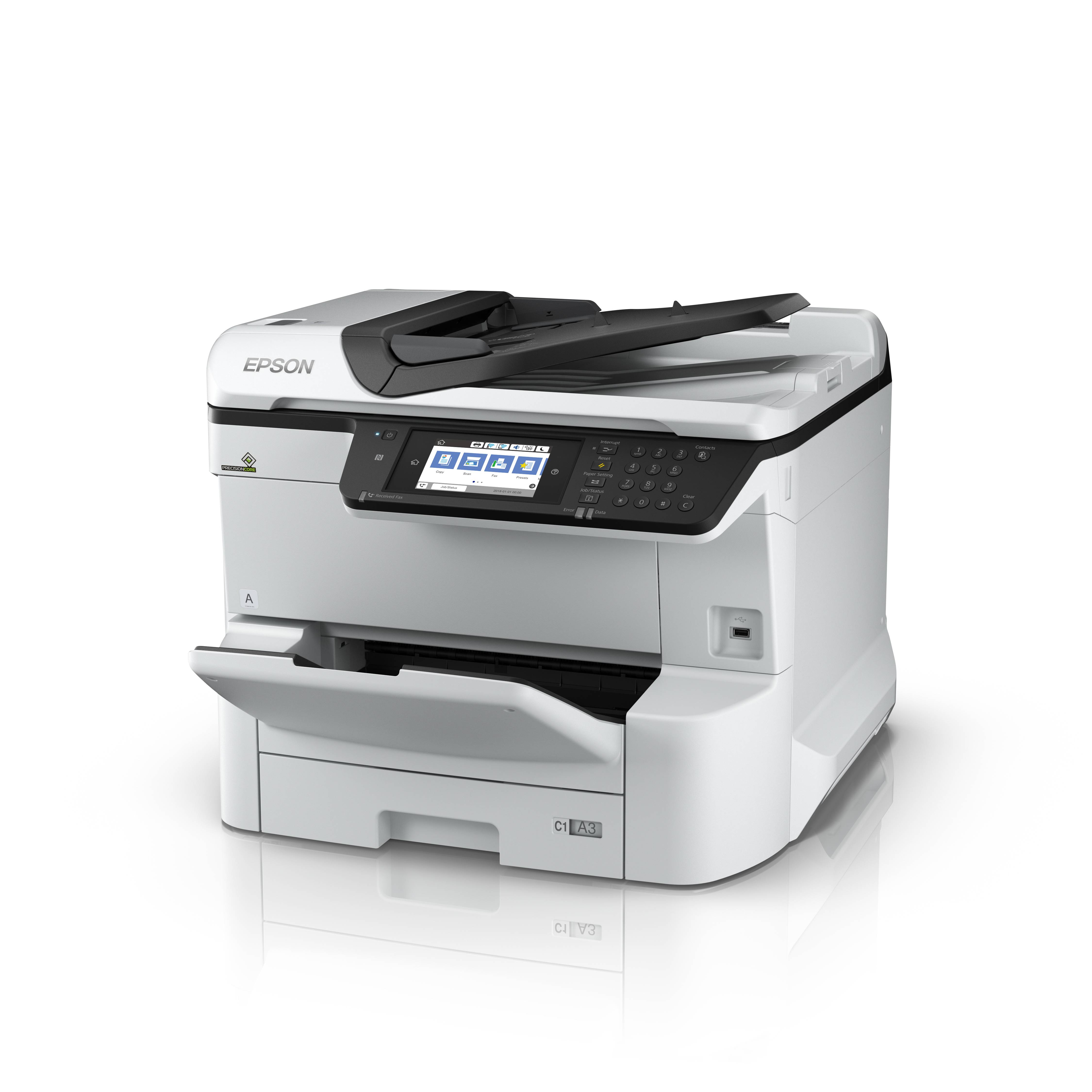 Rca Informatique - image du produit : WF-C8690DWF MFP 4800X1200DPI 24PPM NOMEM PRN/CPY/SCN/FX