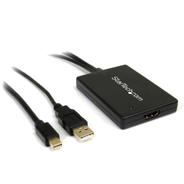 Rca Informatique - Image du produit : MINI DISPLAYPORT TO HDMI ADAPTE WITH USB AUDIO