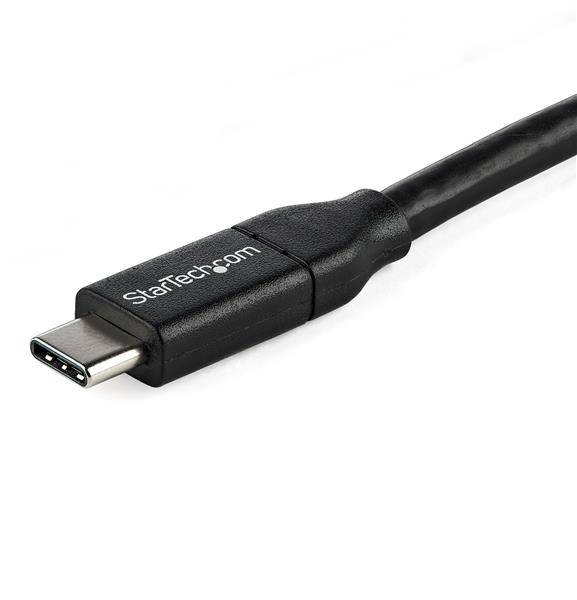 Rca Informatique - image du produit : 1M USB TYPE C CABLE WITH 5A PD - USB 2.0 - USB-IF CERTIFIED