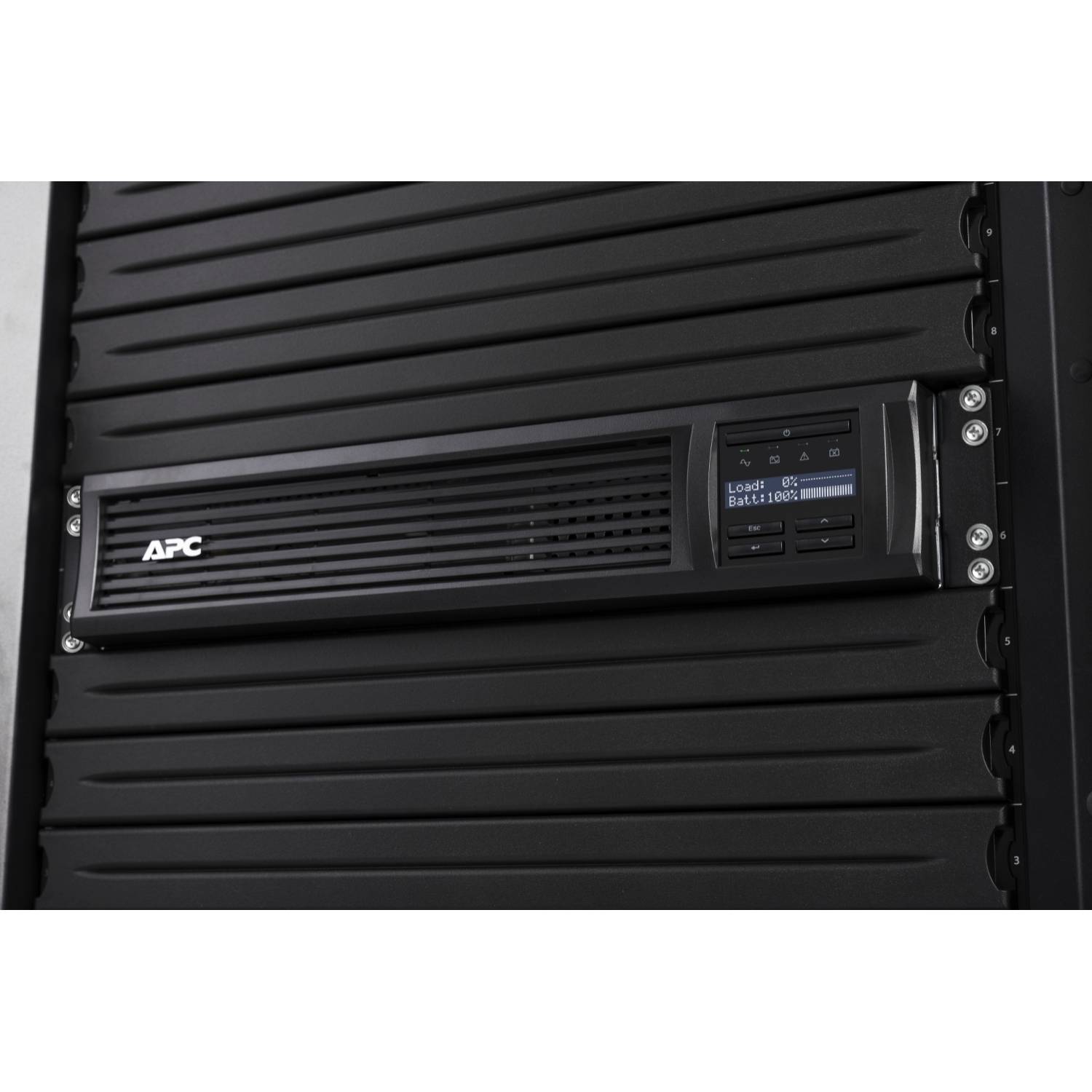 Rca Informatique - image du produit : SMART-UPS 3000VA LCD RM 2U 230V WITH SMARTCONNECT IN