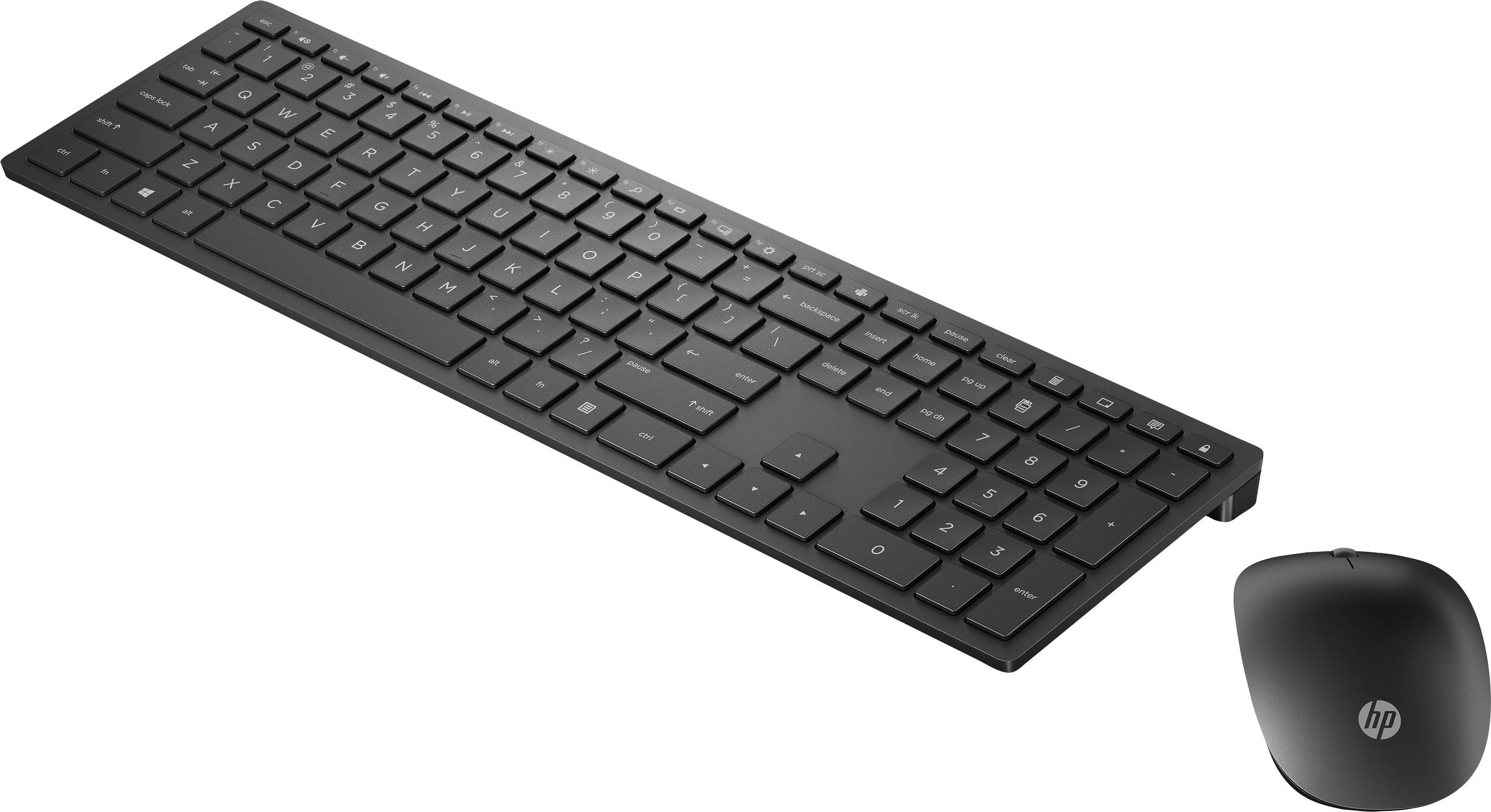 Rca Informatique - image du produit : PAVILION WIRELESS KEYBOARD AND MOUSE 800 (BLACK) ALL