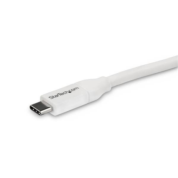 Rca Informatique - image du produit : 4M USB TYPE C CABLE WITH 5A PD-USB 2.0 - USB-IF CERTIFIED