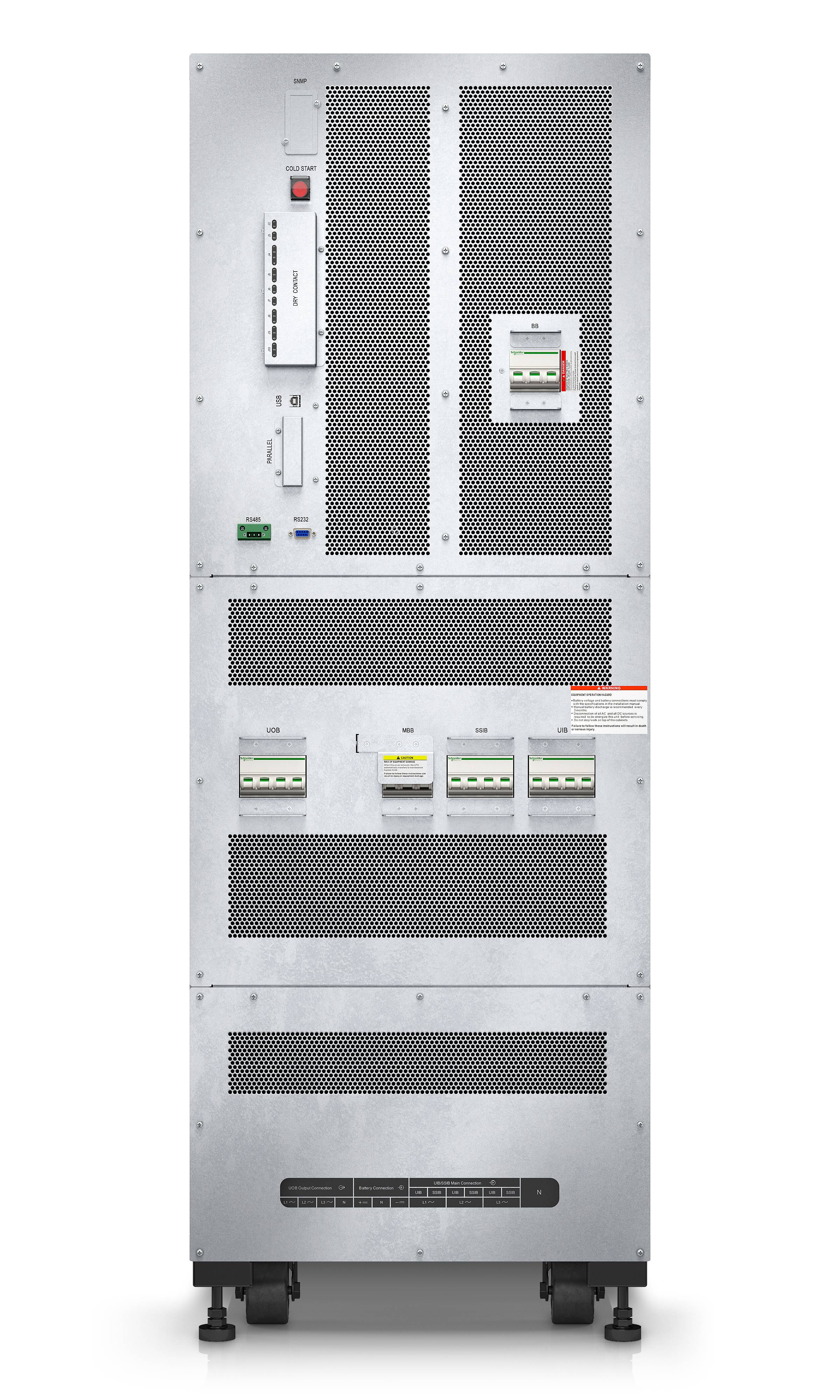 Rca Informatique - image du produit : EASY UPS3S 40KVA 400V 3:3 UPS 10 MIN IN IN