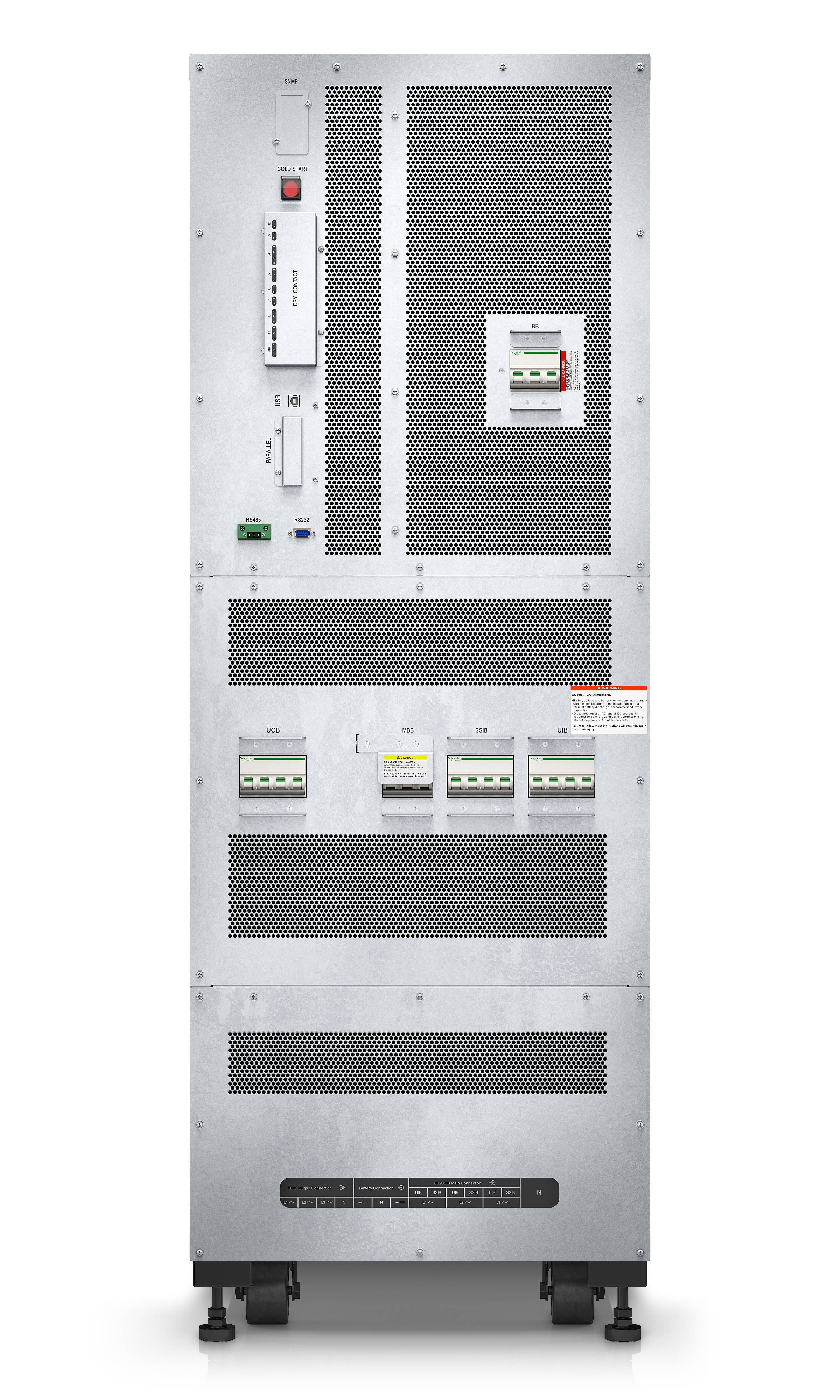 Rca Informatique - image du produit : EASY UPS3S 30KVA 400V 3:3 UPS 20 MIN IN IN