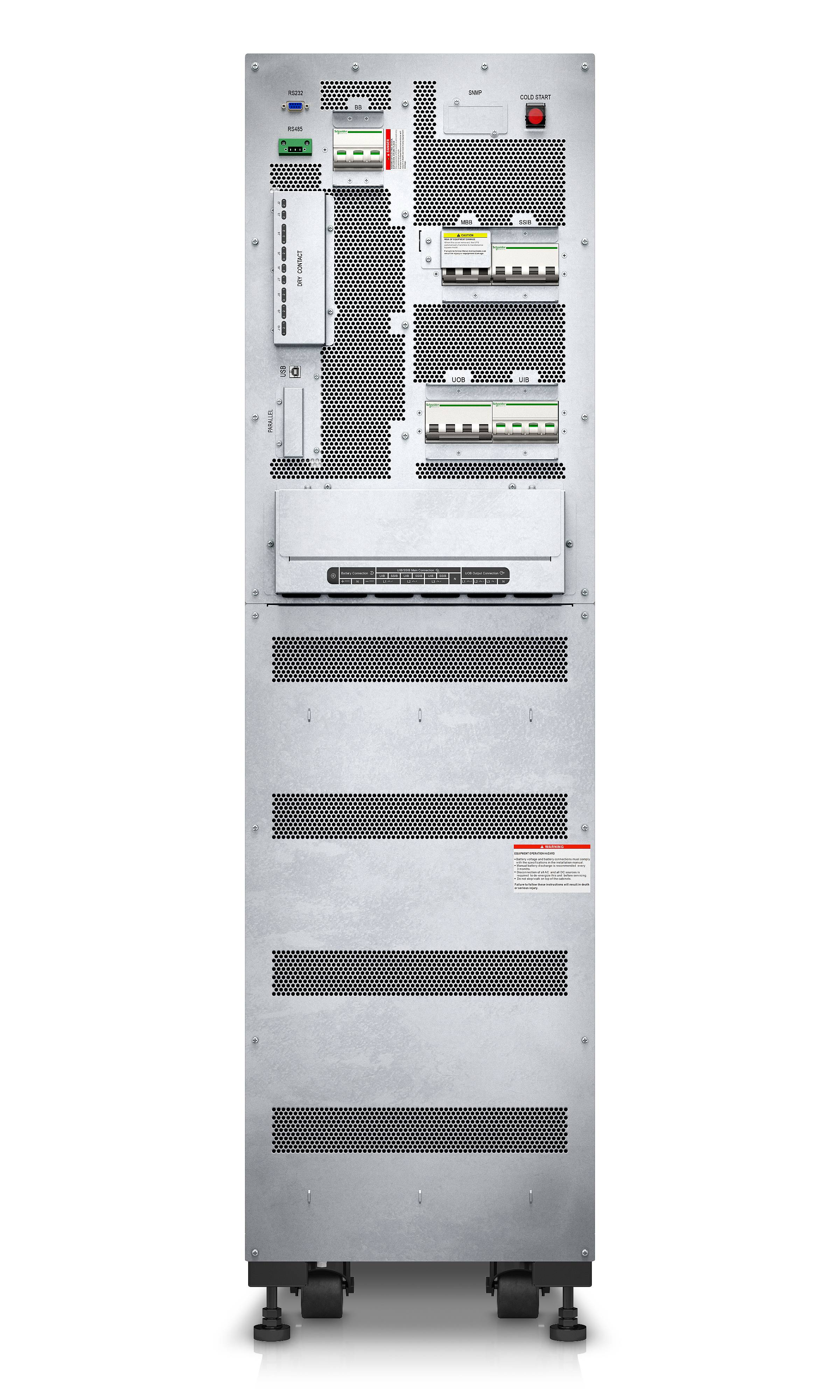 Rca Informatique - image du produit : EASY UPS3S 15KVA 400V 3:3 UPS 30 MIN IN IN