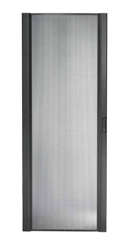 Rca Informatique - image du produit : NETSHELTER SX 42U 750MM WIDE PERFORATED CURVED DOOR BLACK