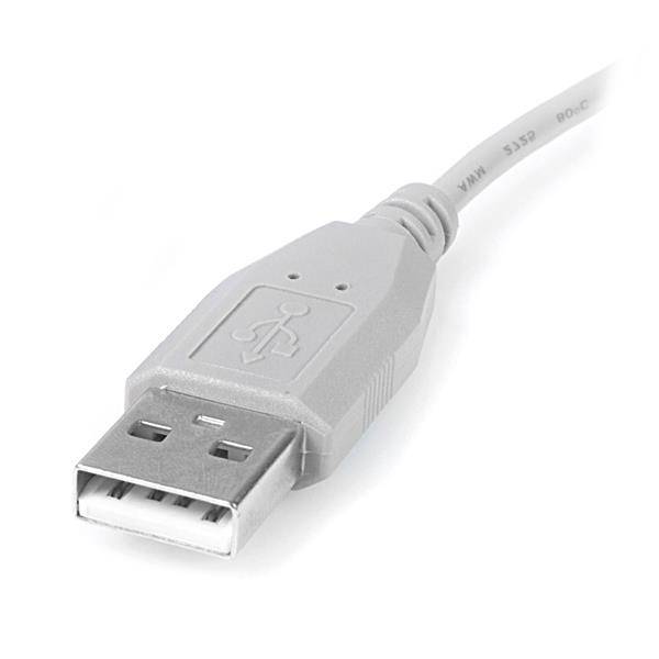 Rca Informatique - image du produit : CABLE MINI USB 2.0 USB A VERS MINI USB B - 15 CM