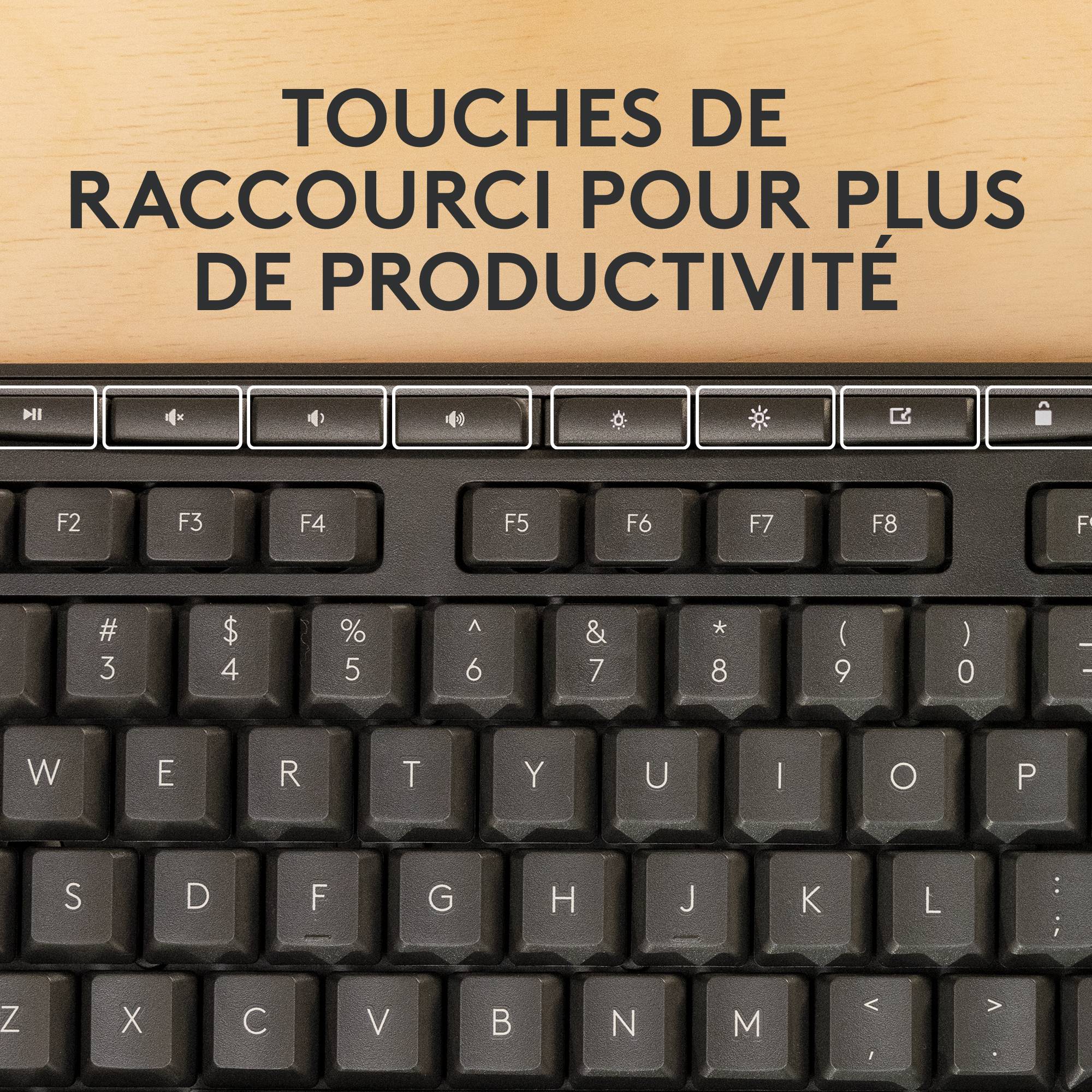 Rca Informatique - image du produit : MK370 COMBO FOR BUSINESS GRAPHITE - FRA - CENTRAL-419