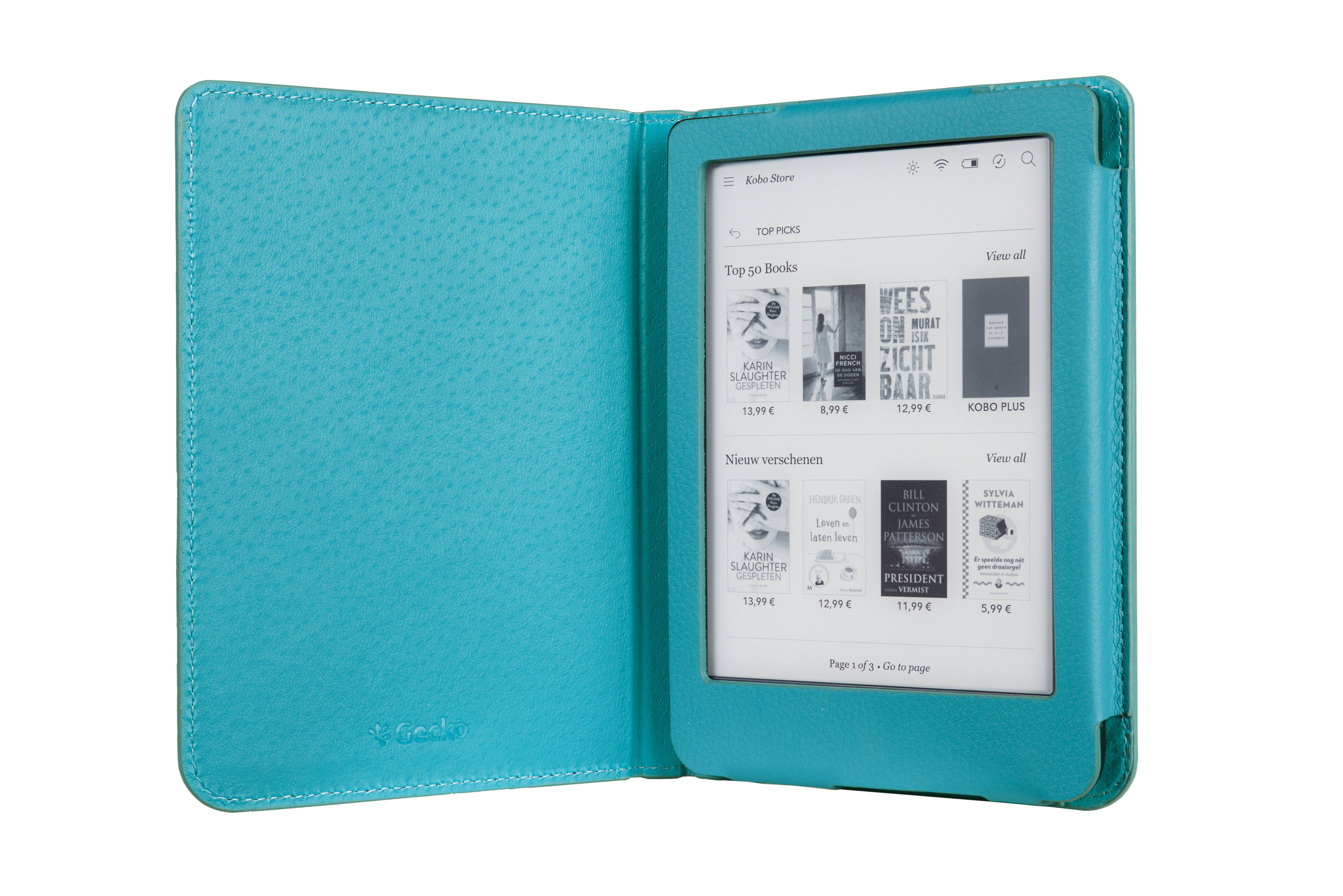 Rca Informatique - image du produit : KOBO CLARA HD LUXE COVER BLUE