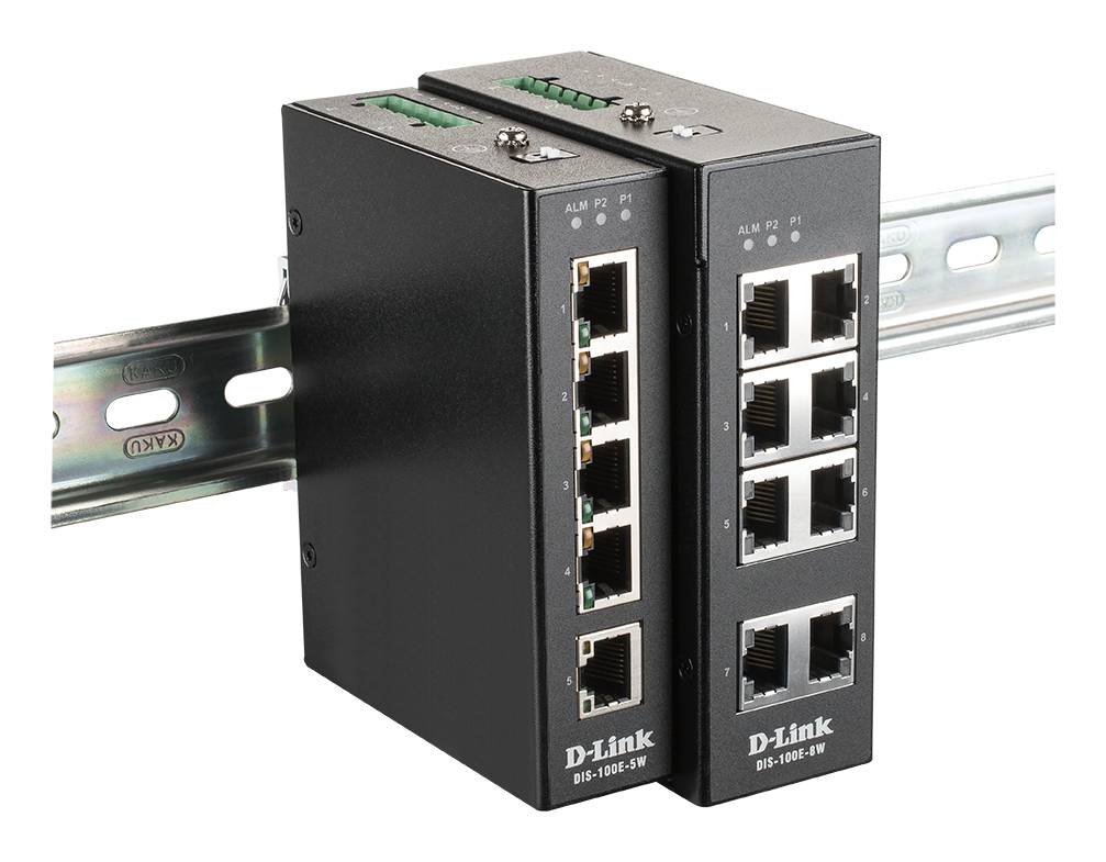 Rca Informatique - image du produit : 8 PORT UNMANAGED SWITCH W/8 X 10/100 BASET(X) PORTS