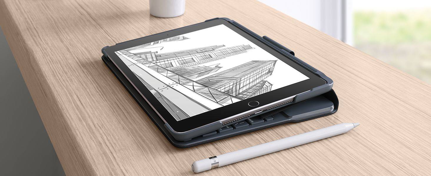 Rca Informatique - image du produit : SLIM FOLIO - CARBON BLACK ITA - MEDITER