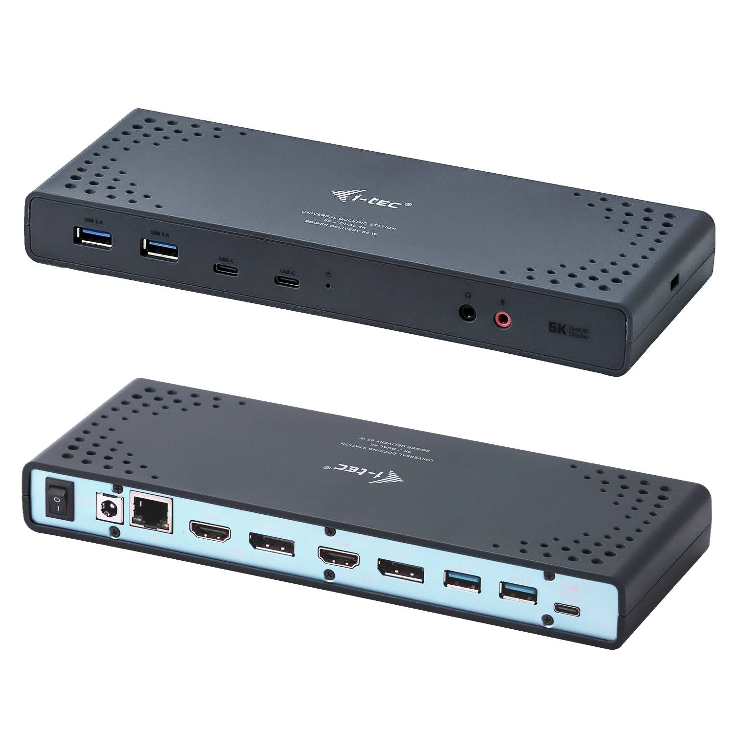 Rca Informatique - image du produit : I-TEC USB 3.0 USB-C DUAL DOCK EU