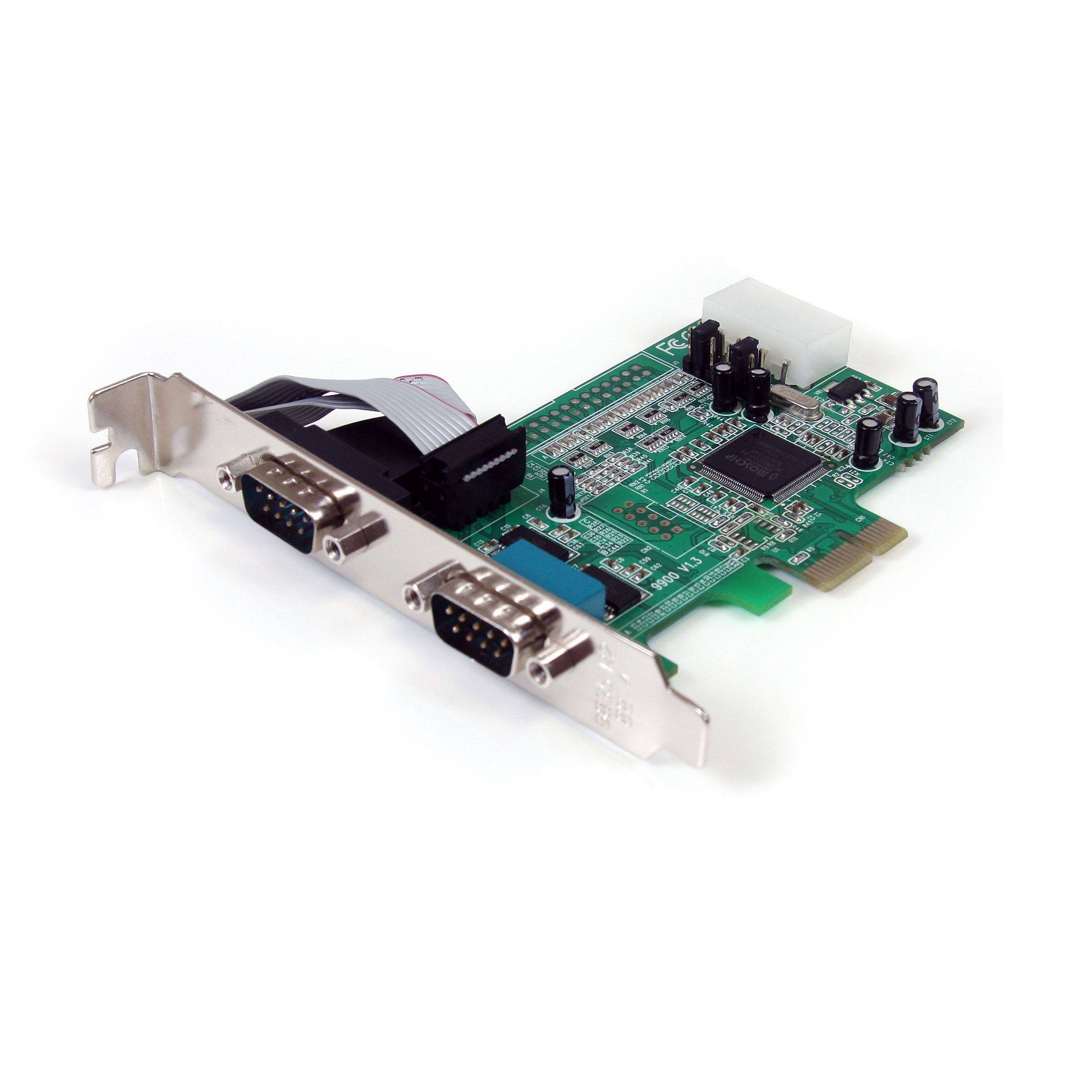 Rca Informatique - image du produit : CARTE SERIE PCI-ERS232 AVEC 2 PORTS UART 16550