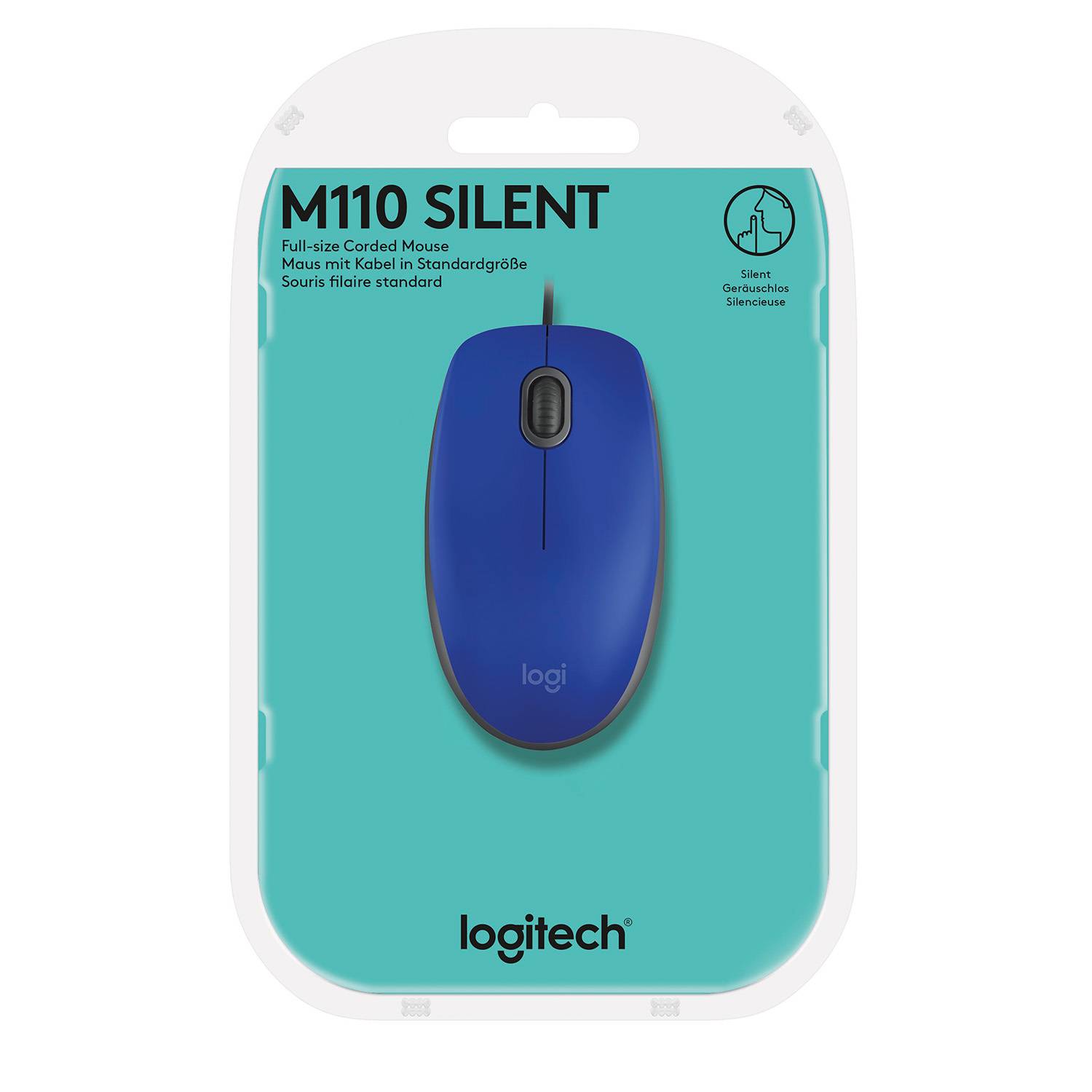 Rca Informatique - image du produit : M110 SILENT - BLUE - EMEA IN