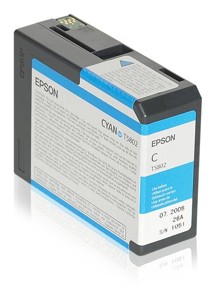 Rca Informatique - Image du produit : ENCRE CYAN POUR STYLUS PRO 3800