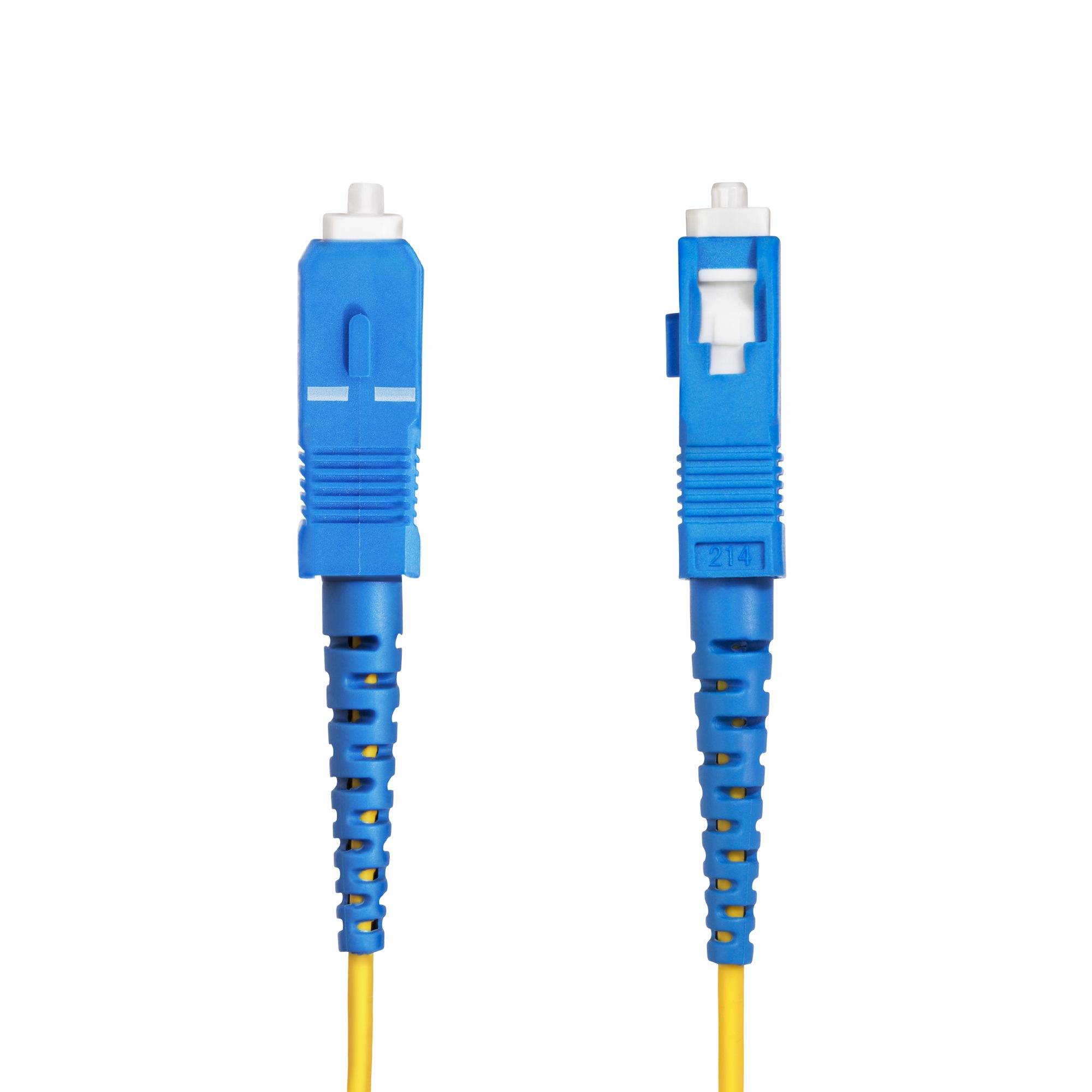 Rca Informatique - image du produit : SC/SC SINGLE MODE FIBER CABLE OS2/UPC/SIMPLEX/LSZH