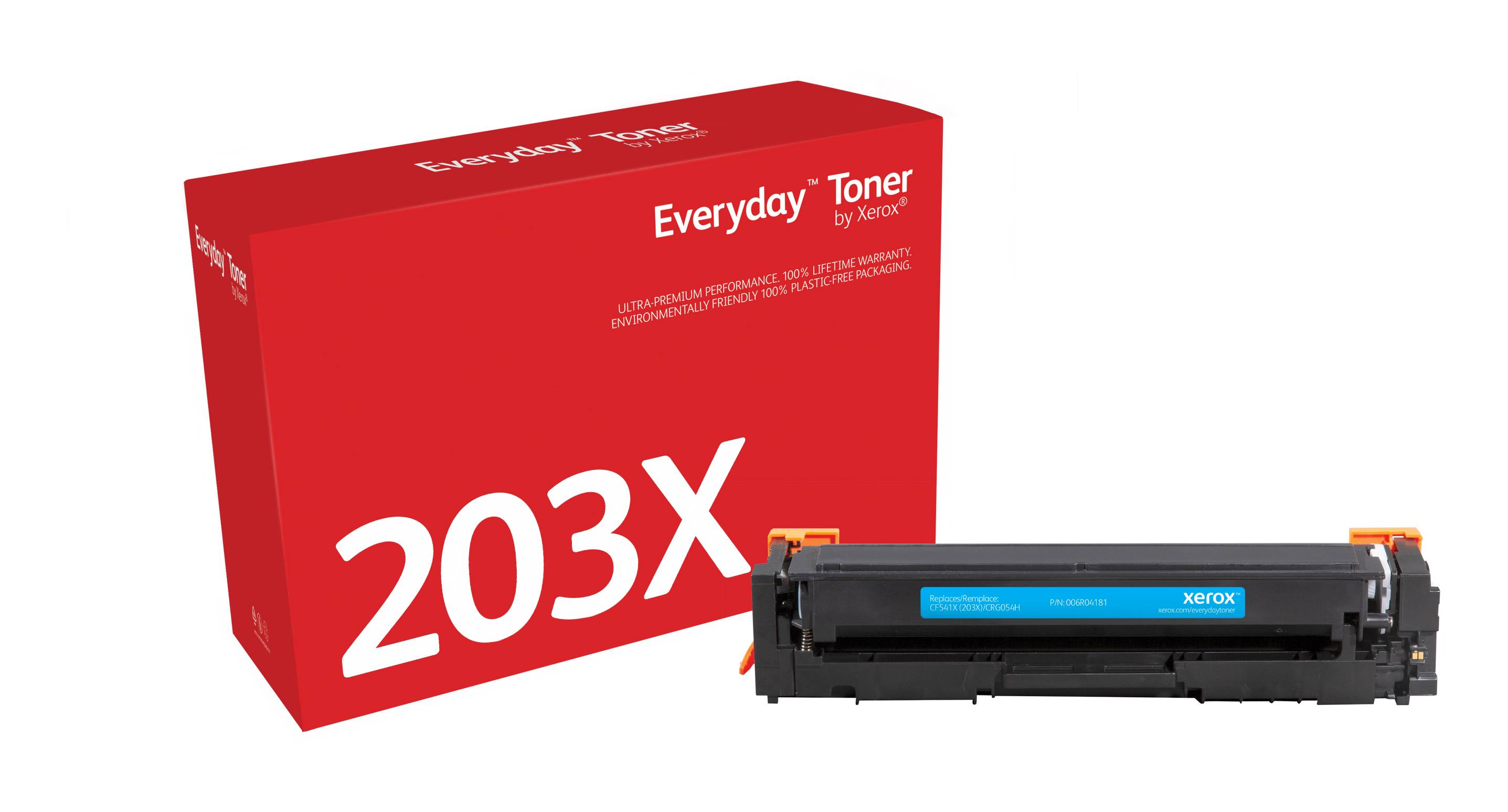 Rca Informatique - Image du produit : TONER HIGH YIELD CYAN CARTRIDGE EQUIVALENT TO HP 203X AND CANON