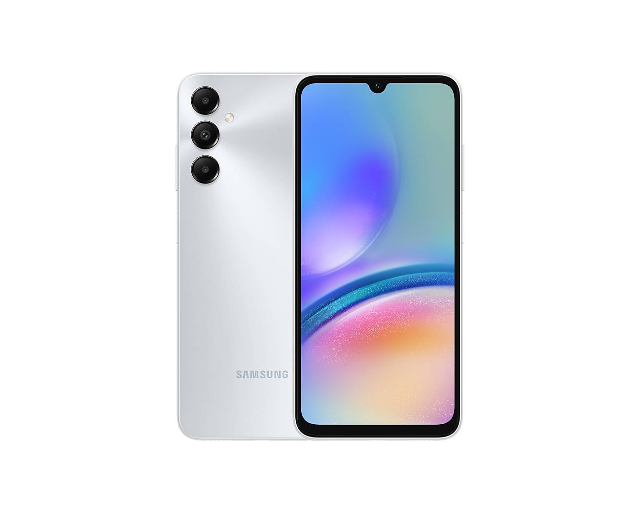 Rca Informatique - image du produit : SAMSUNG GALAXY A05S 64GB SILVER 6.5IN ANDROID 13 USB TYPE-C 2.0