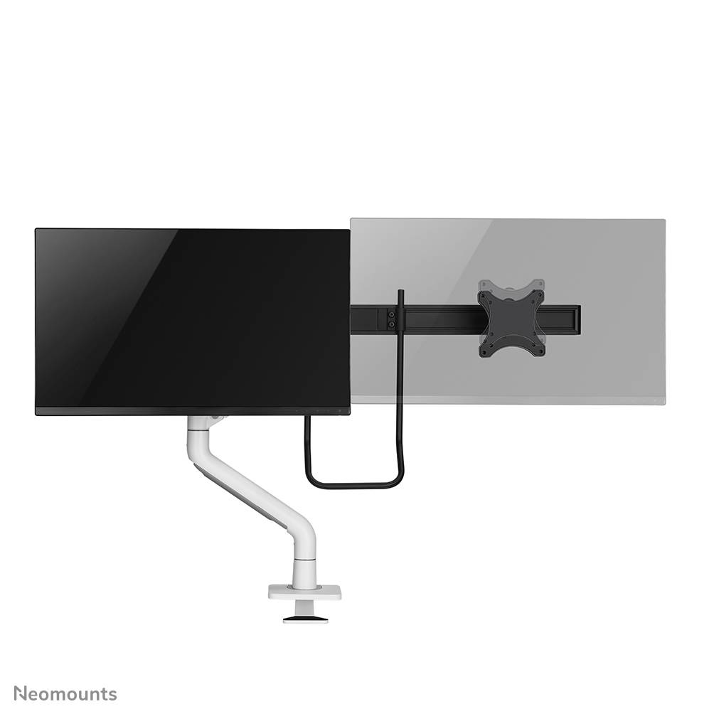 Rca Informatique - image du produit : NEOMOUNTS SELECT DESK MOUNT DOUBLE DISPLAY CROSSBAR (TOPFIX