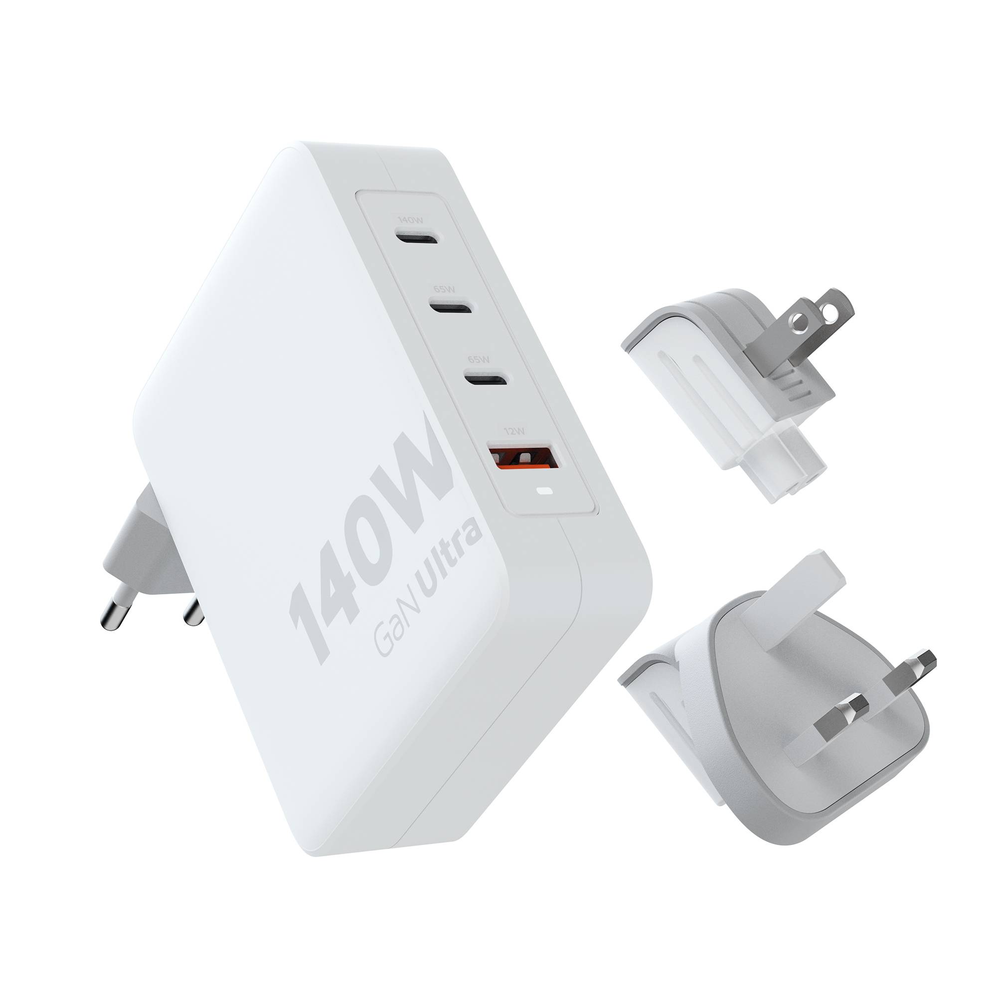 Rca Informatique - Image du produit : GAN-ULTRA TRAVEL CHARGER 140W XTORM - WHITE