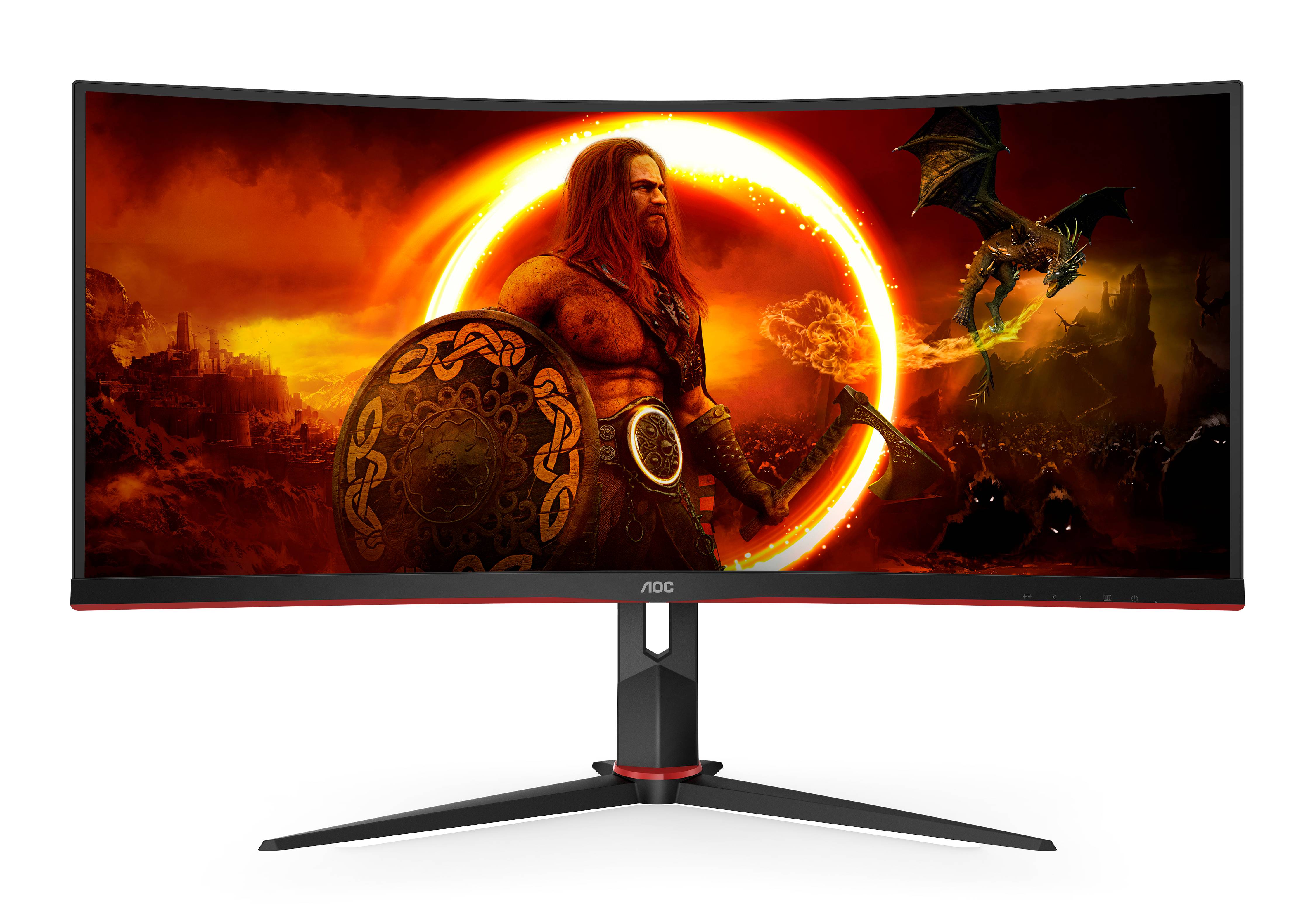 Rca Informatique - image du produit : CU34G2XP 34IN 21:9 3440X1440 180HZ 1XUSB-B/4XUSB 3.0 DISPLAYP