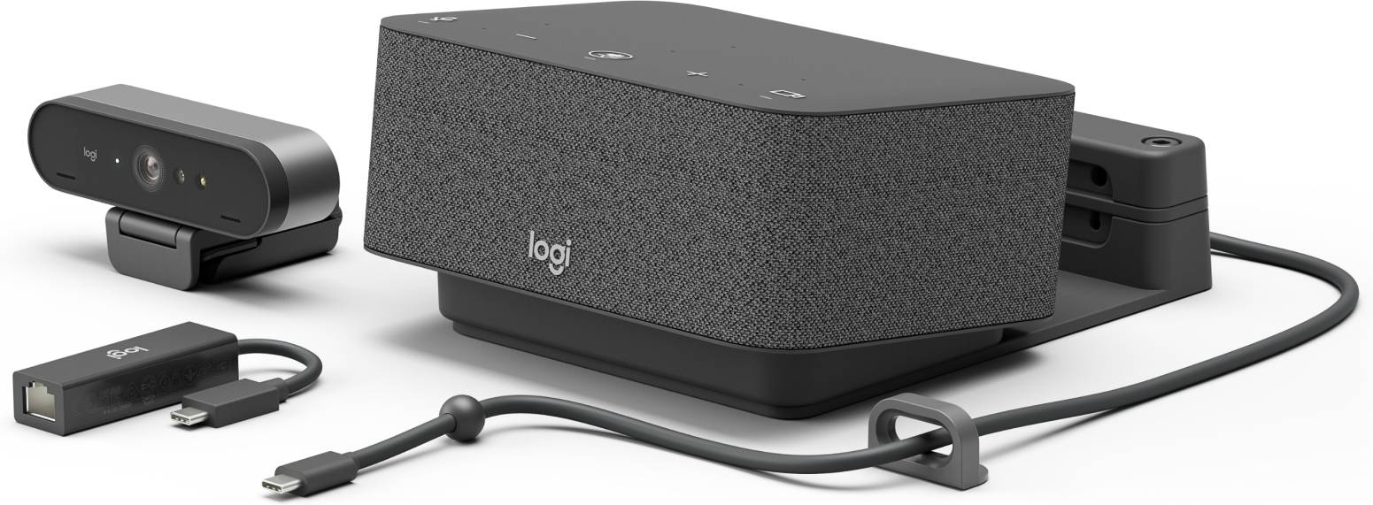 Rca Informatique - Image du produit : LOGI DOCK FOCUS ROOM KIT TEAMS N/A - USB PLUGJ WW-9004 MSFT CH