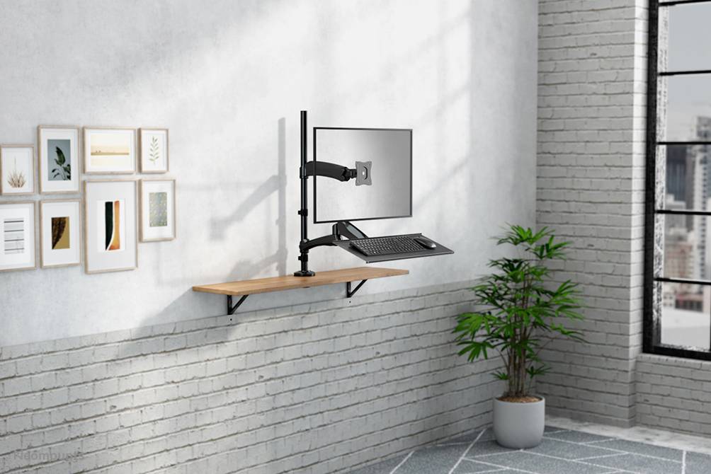 Rca Informatique - image du produit : FLATSCREEN KEYBOARD MOUNT MOUSE DESK MOUNT CLAMP