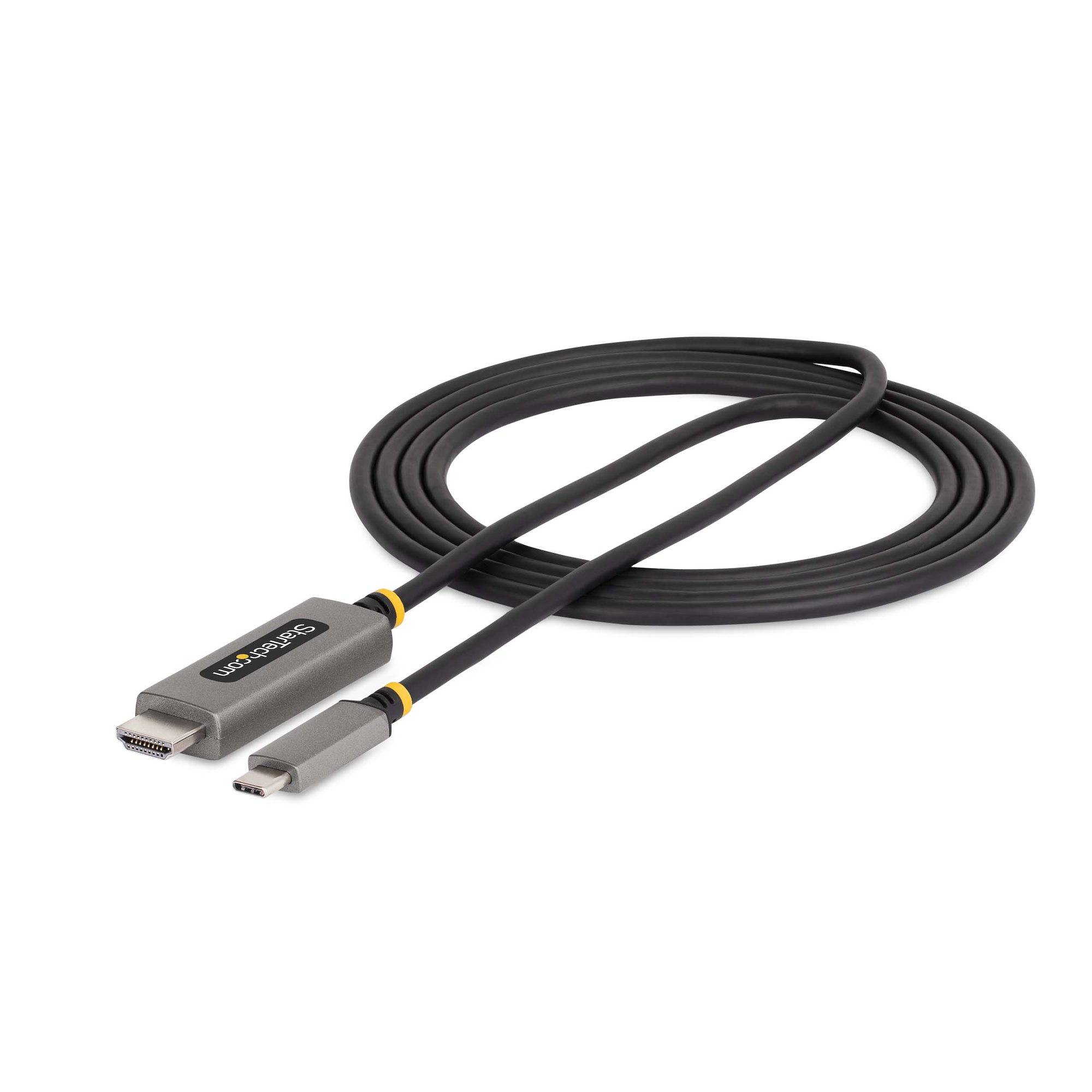 Rca Informatique - image du produit : 6FT USB-C TO HDMI ADAPTER - USB TYPE-C TO HDMI CONVERTER CABLE