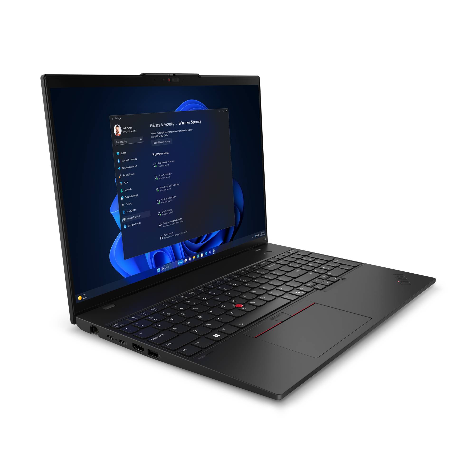 Rca Informatique - image du produit : THINKPAD L16 ULTRA 7 155U 512GB 16GB 16IN NOOD W11P