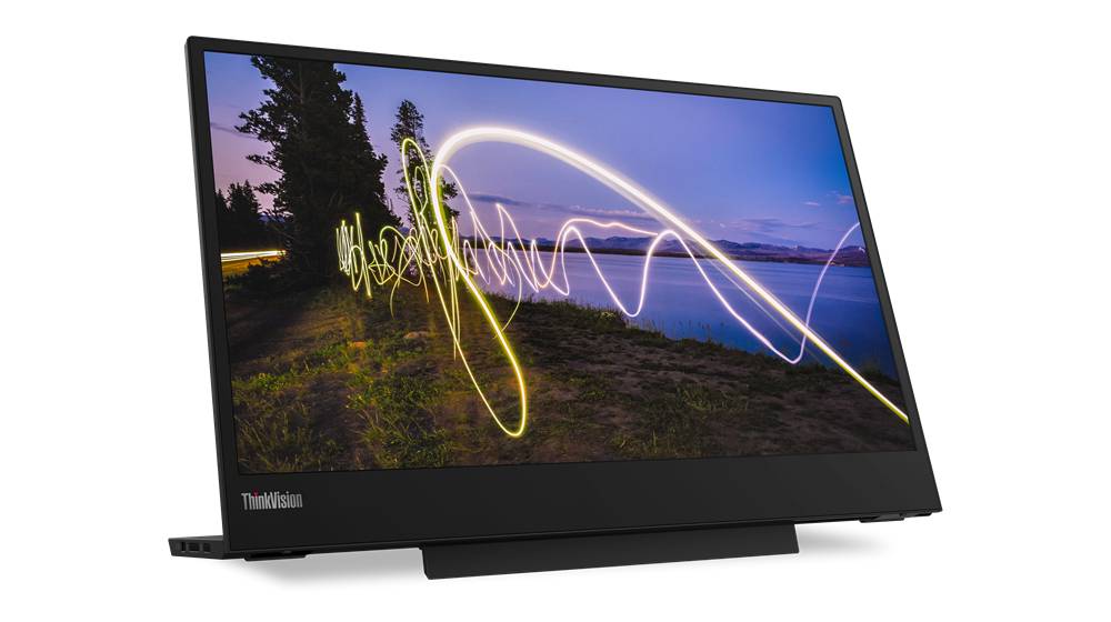 Rca Informatique - image du produit : THINKVISION M15 LED 14IN 16:9 1920X1080 2X USB THINKRED