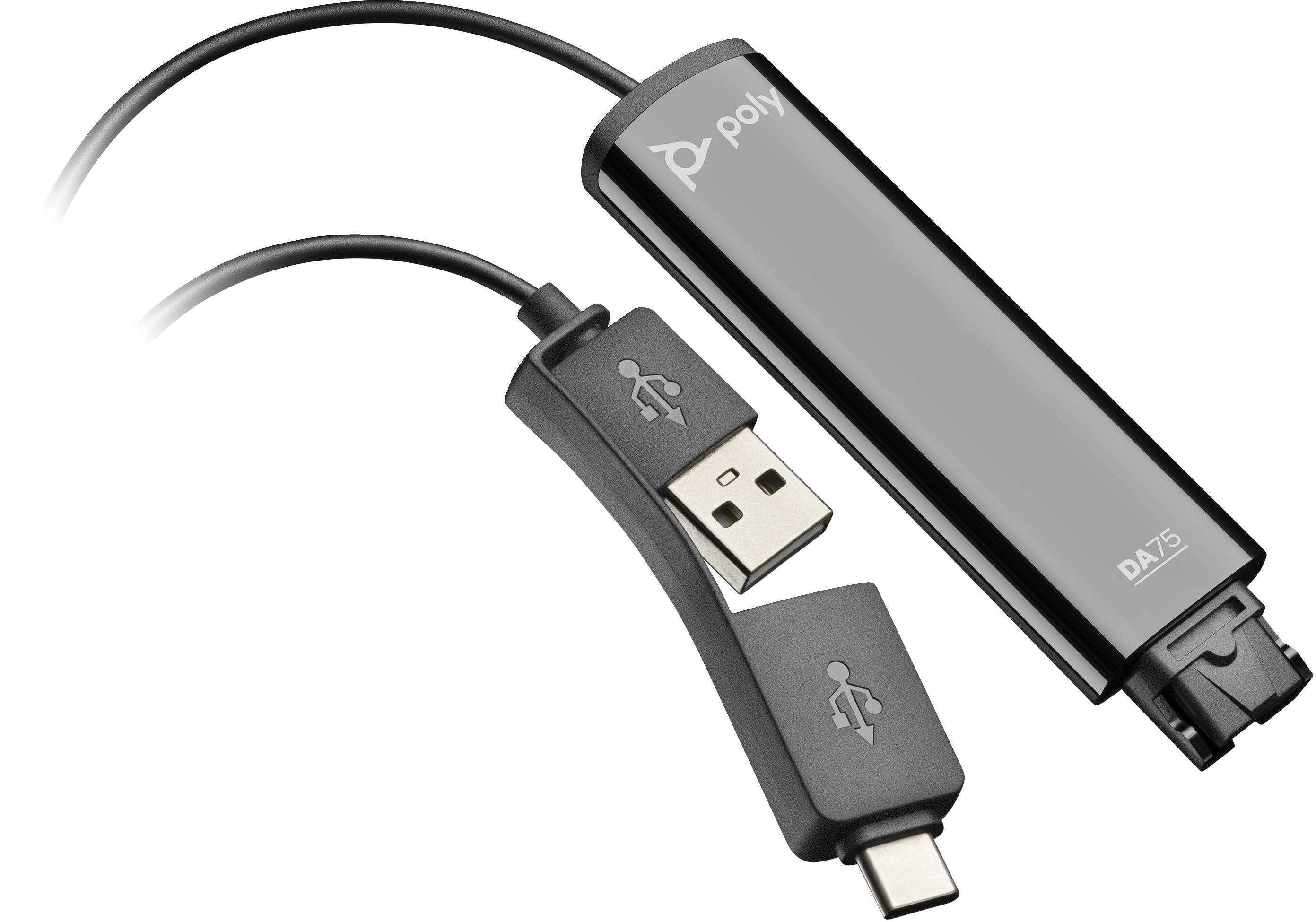 Rca Informatique - image du produit : DA75 USB TO QD SMART DIGITAL HEADSET ADAPTOR