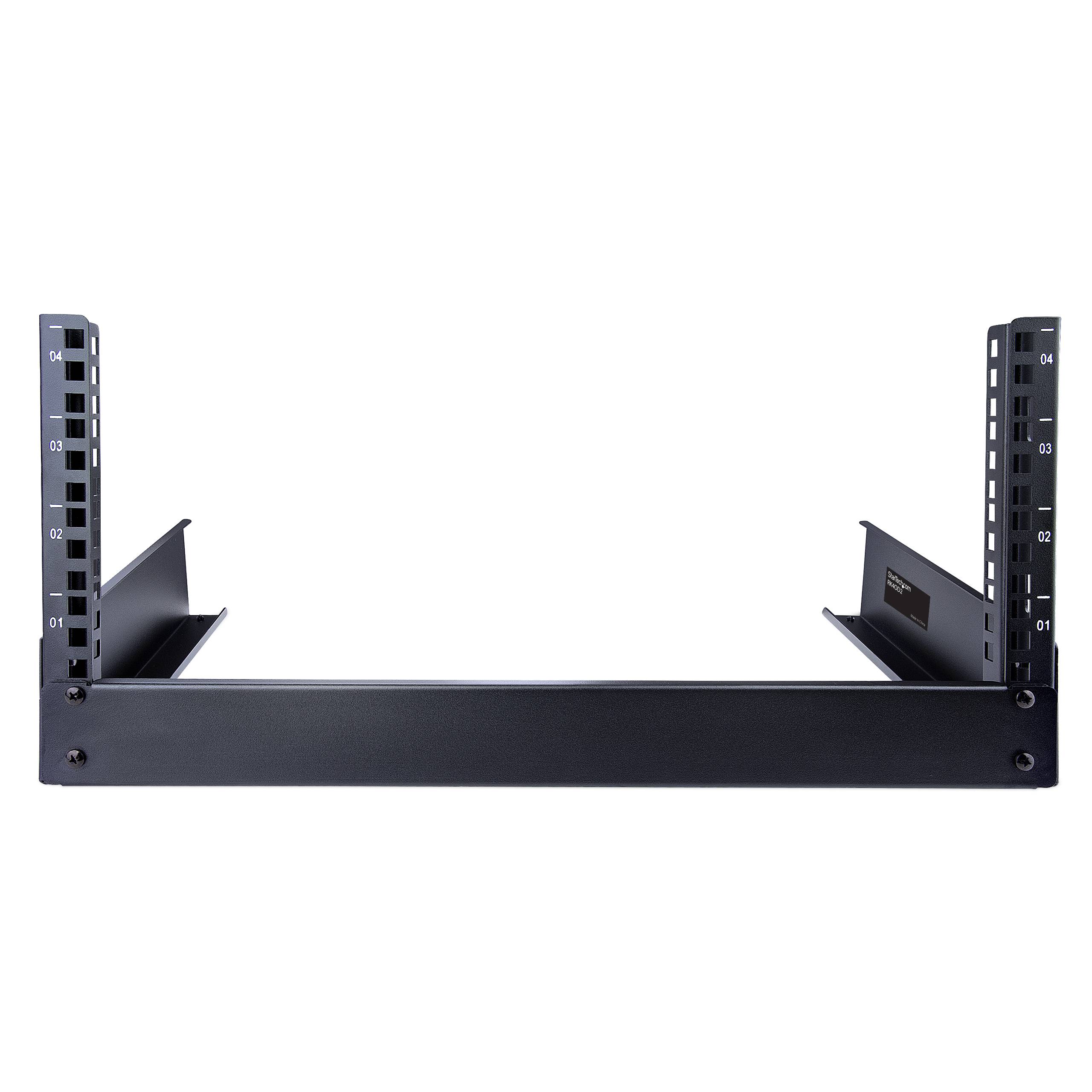 Rca Informatique - image du produit : 4U OPEN FRAME DESKTOP RACK - 2 POST - WEIGHT CAP. 66 LBS.