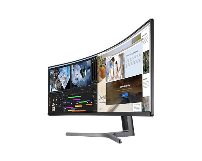 Rca Informatique - image du produit : 49IN LED 5120X1440 16:9 C49RG90SSU 3000:1 HDMI DP