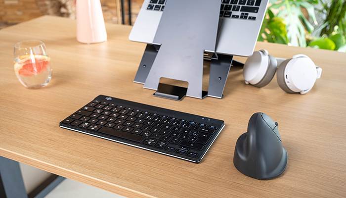 Rca Informatique - image du produit : R-GO HE BASIC MEDIUM ERGONOMIC MOUSE RIGHT-HANDED BLUETOOTH