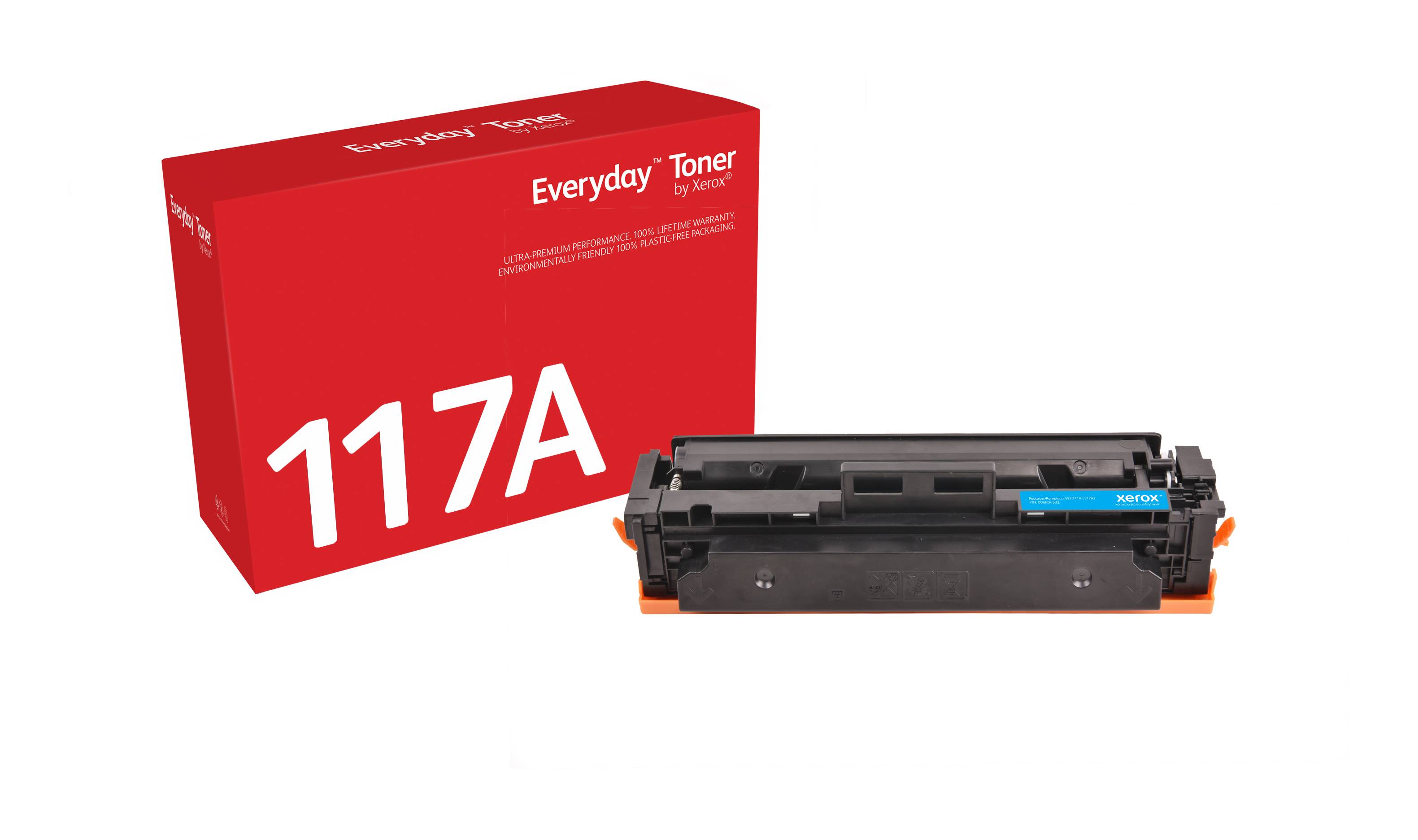 Rca Informatique - Image du produit : EVERYDAY CYAN TONER COMPATIBLE WITH HP 117A (W2071A) STANDARD C