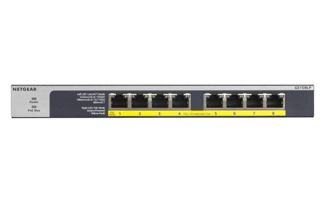 Rca Informatique - Image du produit : 8-PORT FLEX UNMANAGED SWITCH GIGABIT ETHERNET POE/POE+