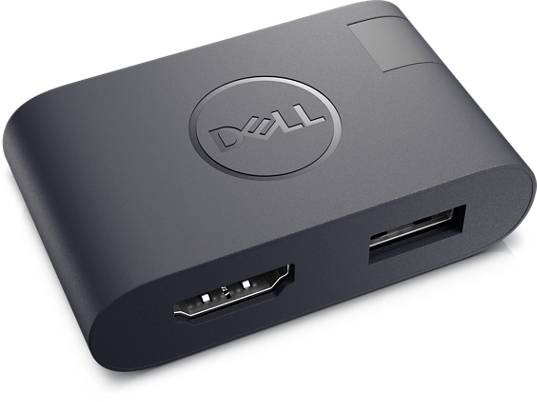 Rca Informatique - Image du produit : DELL USB-C TO HDMI 2.0 / USB-A 3.0 ADAPTER