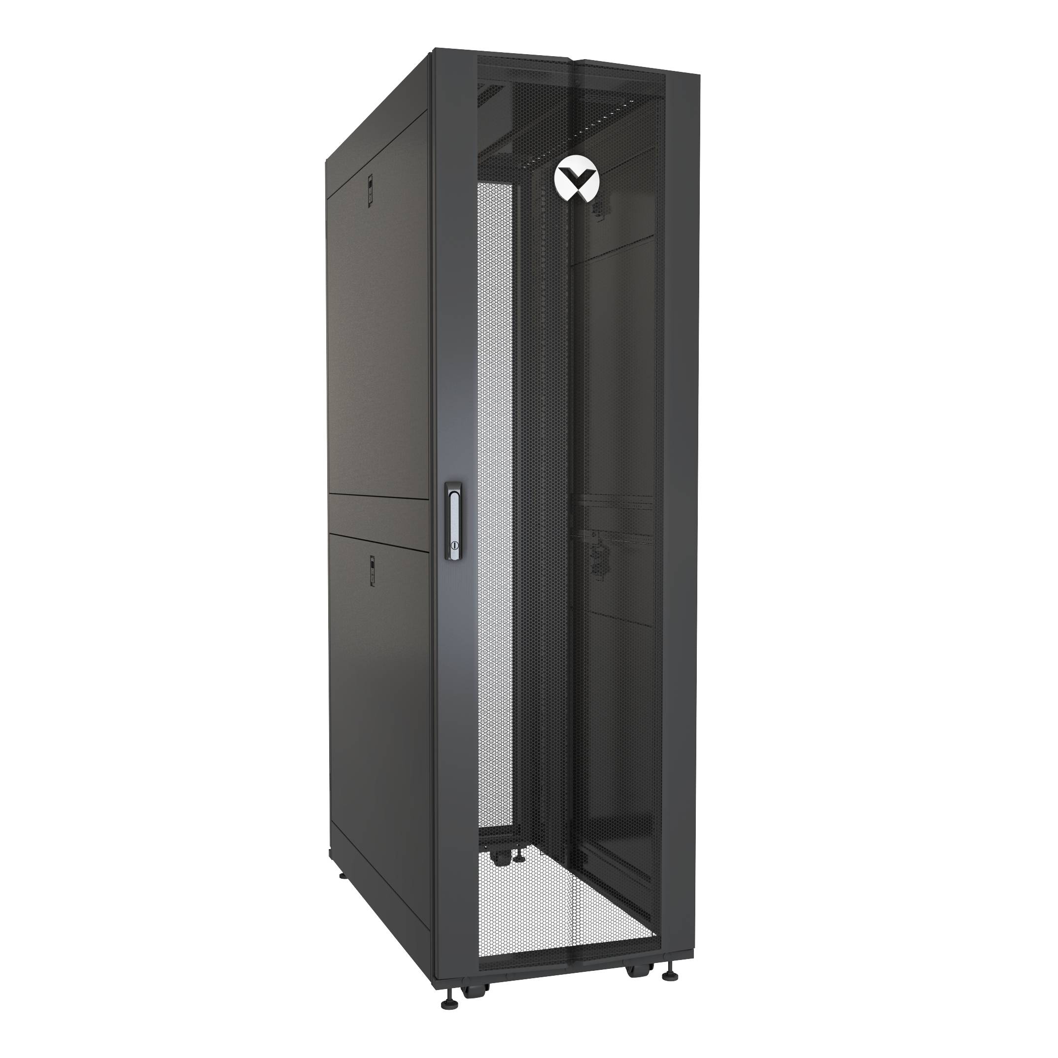 Rca Informatique - Image du produit : 42U SERVER RACK 600X1115MM W/SIDES BLACK