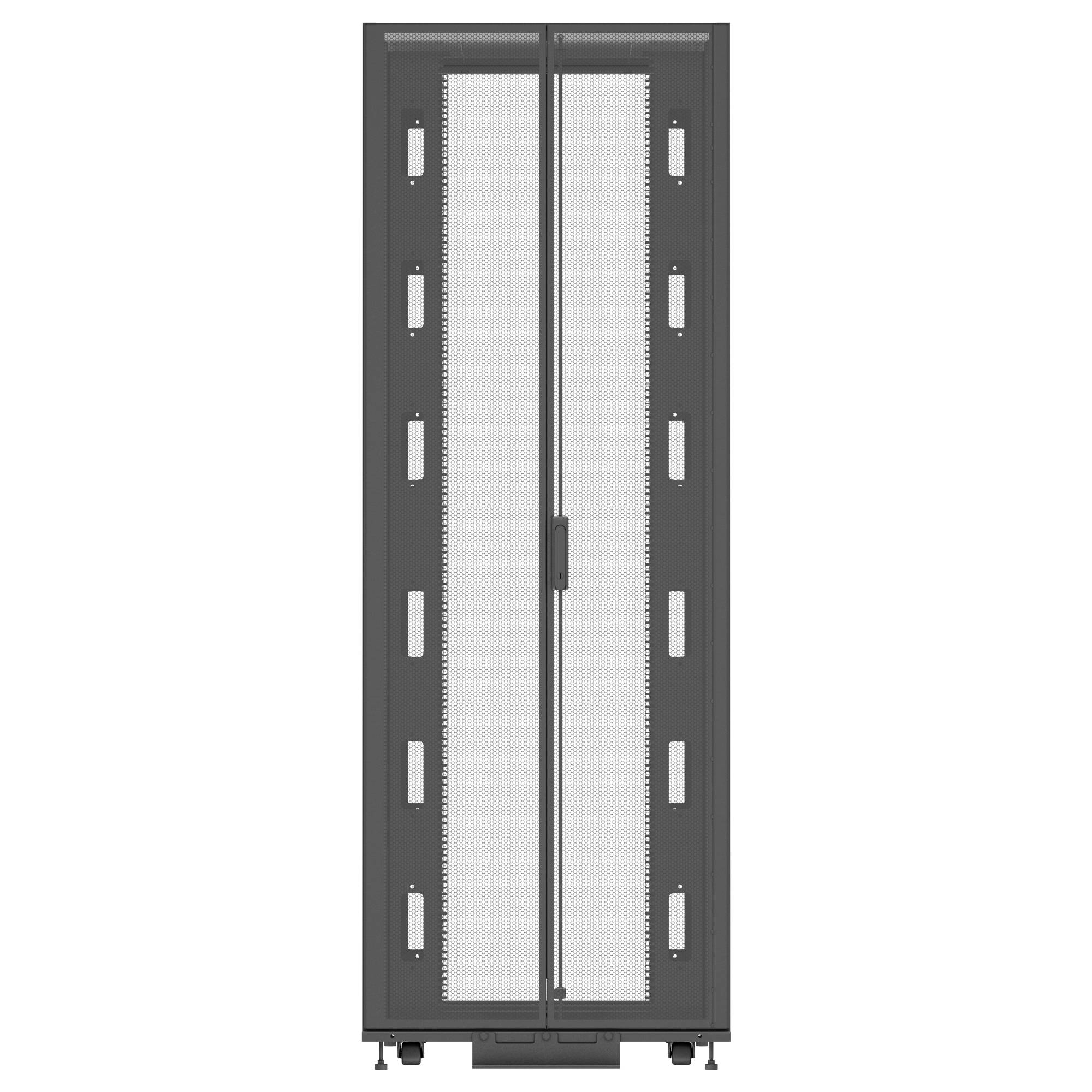 Rca Informatique - image du produit : 48U SERVER RACK 800X1115MM BLACK GRAY