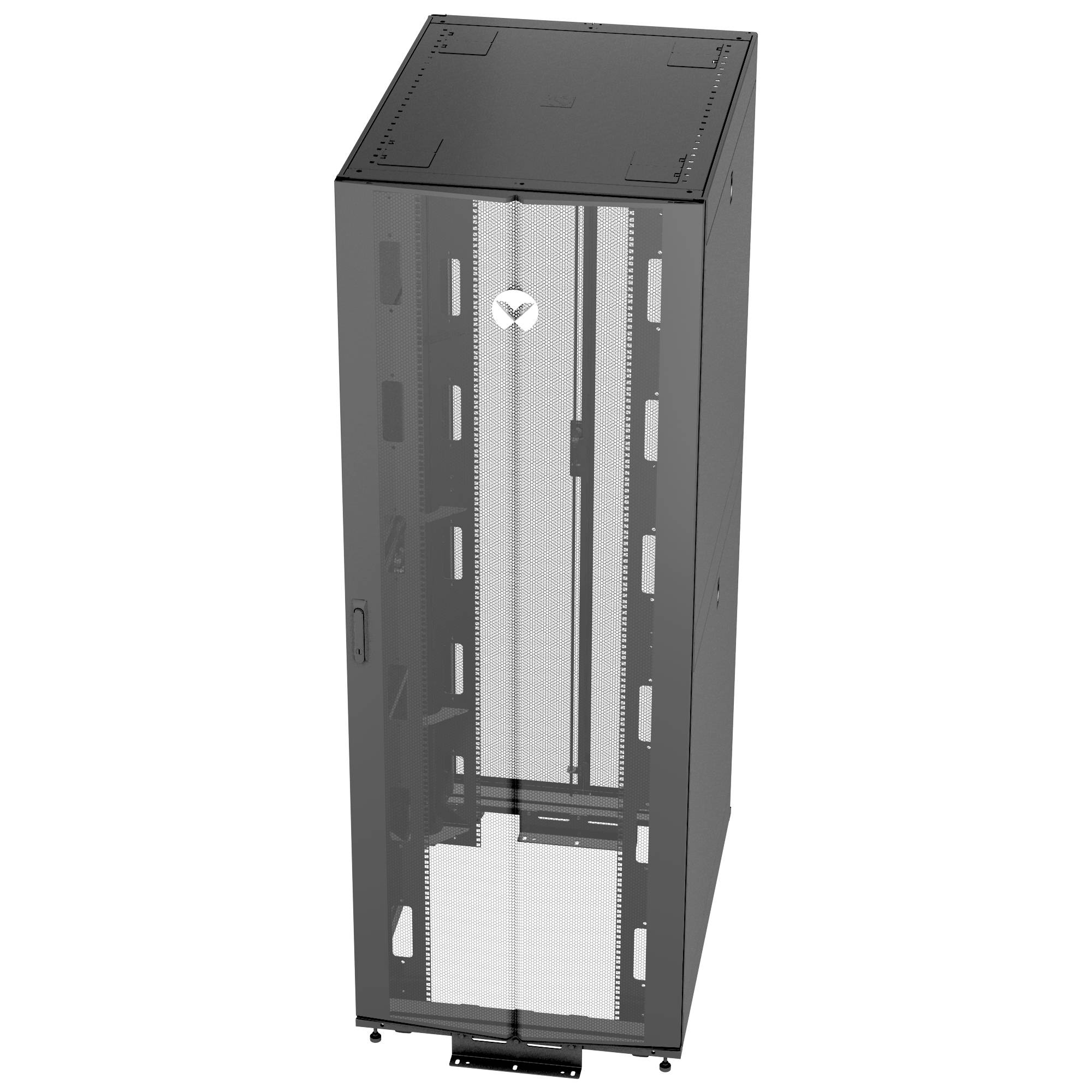 Rca Informatique - image du produit : 48U SERVER RACK 800X1115MM BLACK GRAY