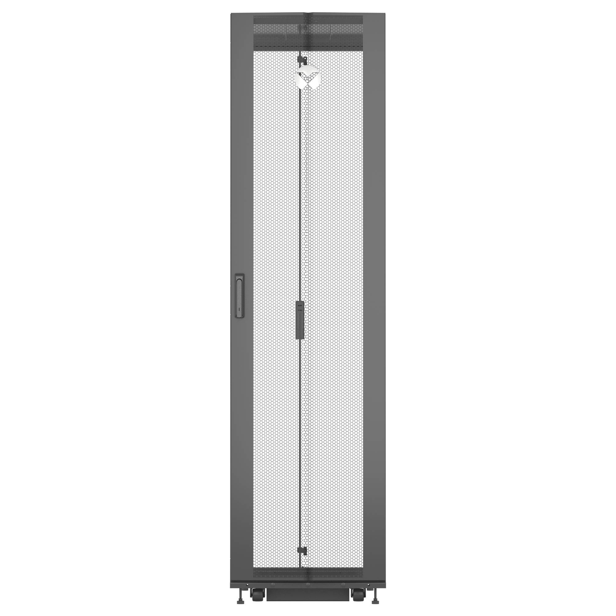 Rca Informatique - image du produit : 48U SERVER RACK 600X1215MM BLACK GRAY