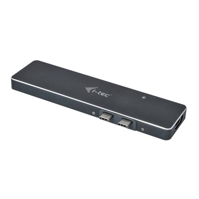 Rca Informatique - image du produit : I-TEC USB-C METAL DOCK STATION FOR APPLE MB PRO+POWER DELIVERY