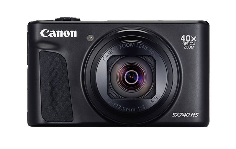 Rca Informatique - Image du produit : POWERSHOT SX740 HS BLACK CCD 45X 20.5MPX 3IN 3:2