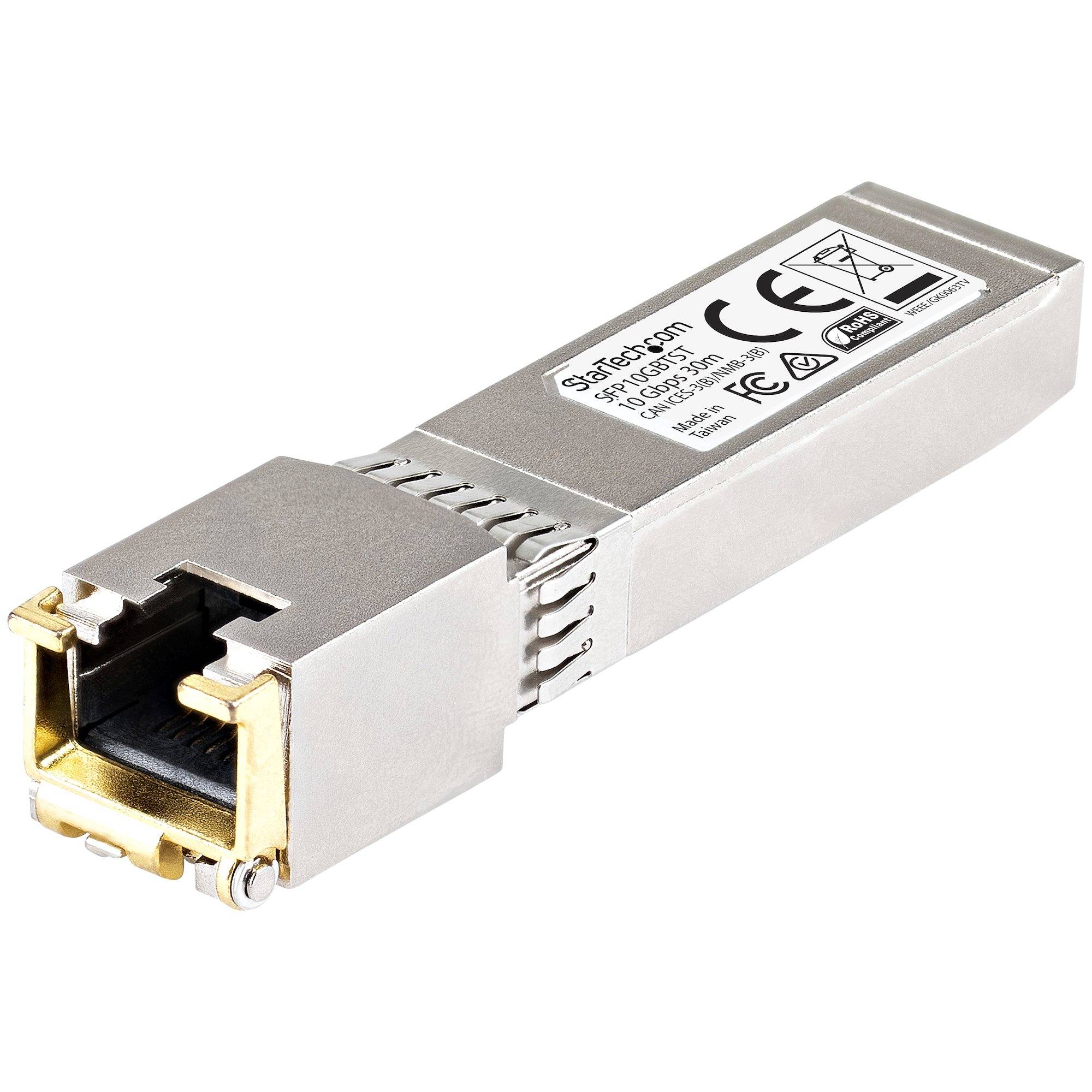 Rca Informatique - Image du produit : CISCO COMPATIBLE 10GBASE-T SFP+ RJ45 SFP+ MODULE - 10GB MINI G   IN